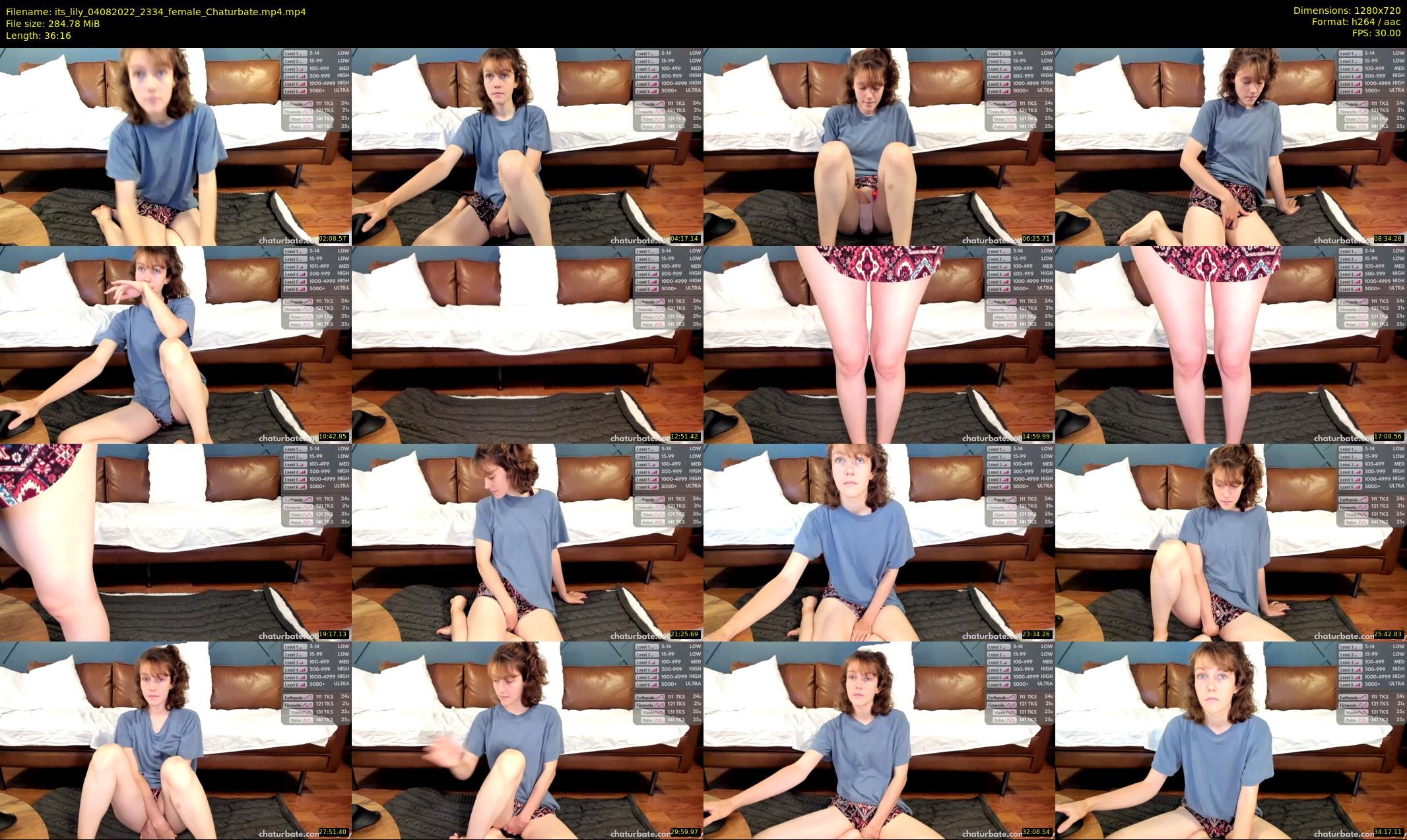 its_lily — 37 minute Chaturbate female cam show recording, 720p, Aug 4, 2022