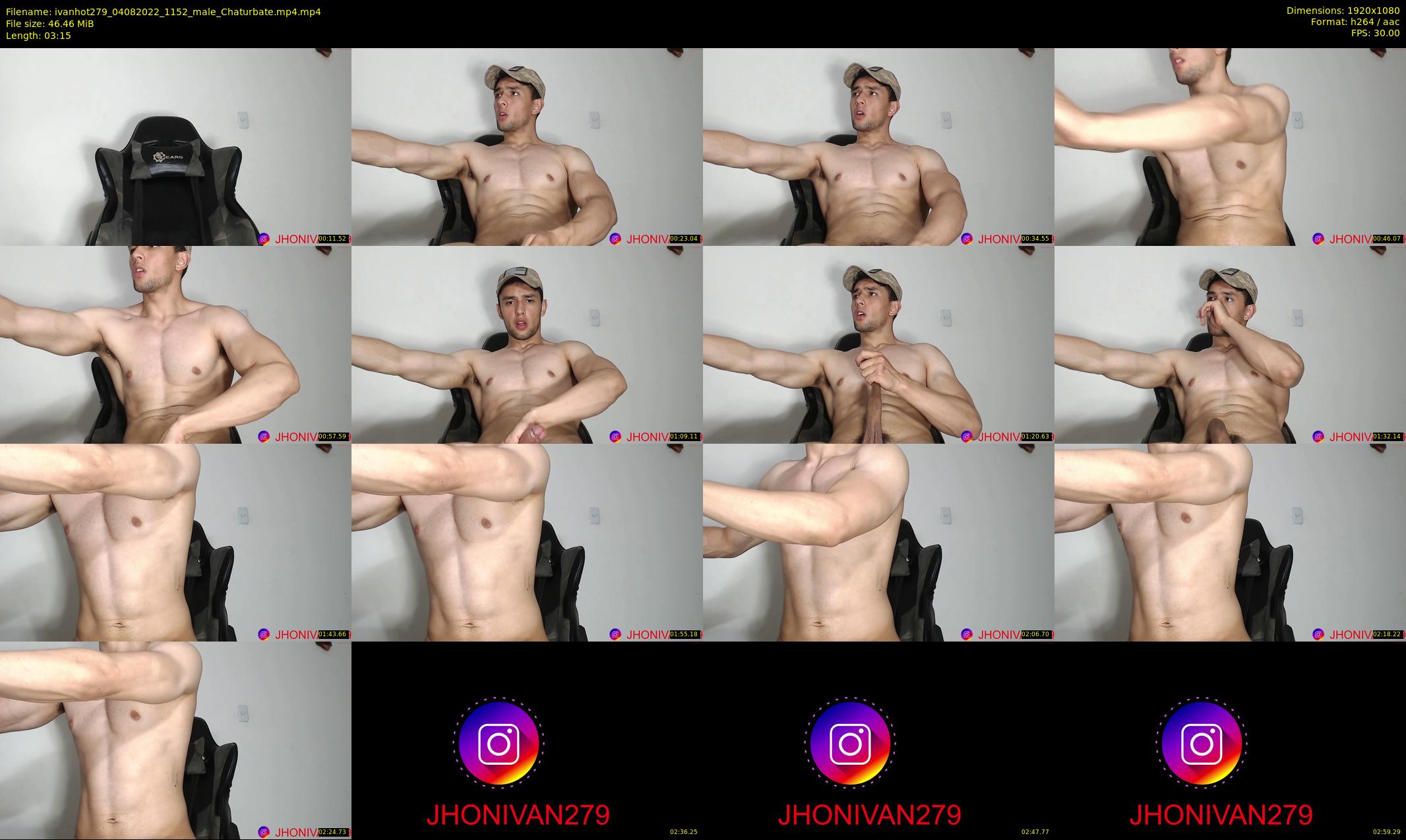 ivanhot279 — 4 minute Chaturbate male cam show recording, 1080p, Aug 4, 2022