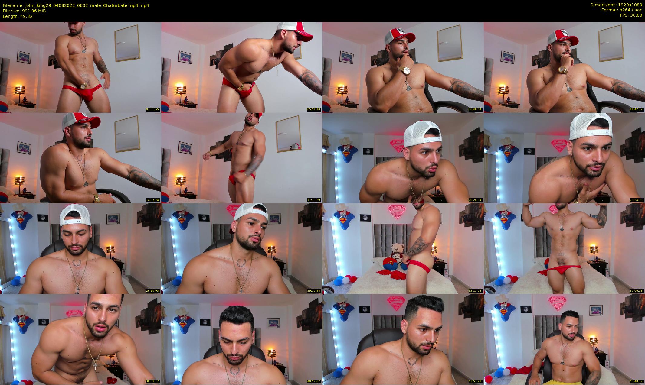 john_king29 — 50 minute Chaturbate male cam show recording, 1080p, Aug 4, 2022