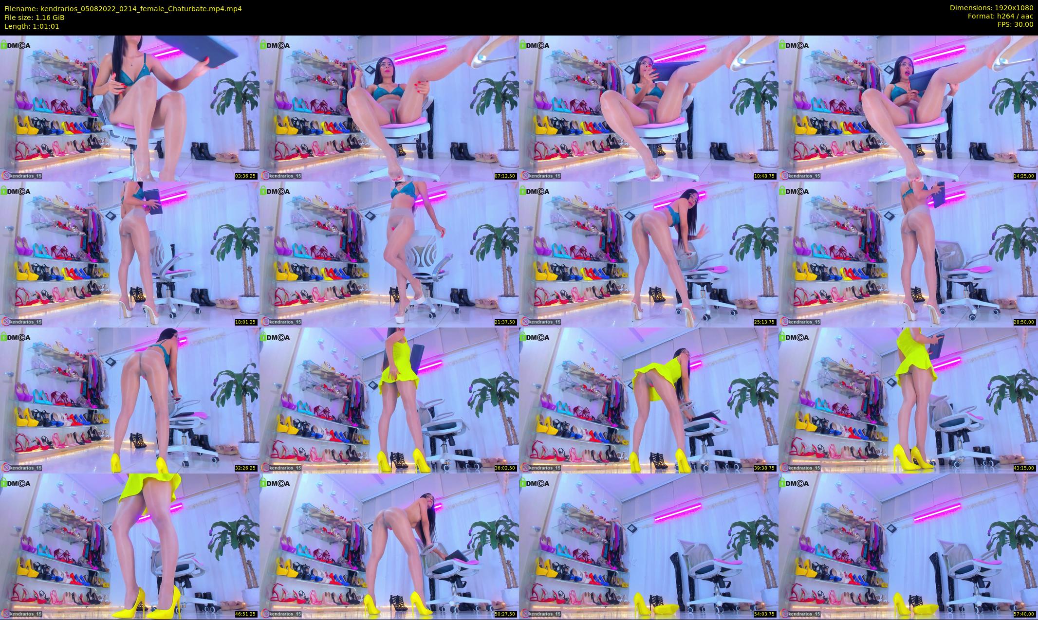kendrarios — 62 minute Chaturbate female cam show recording, 1080p, Aug 5, 2022