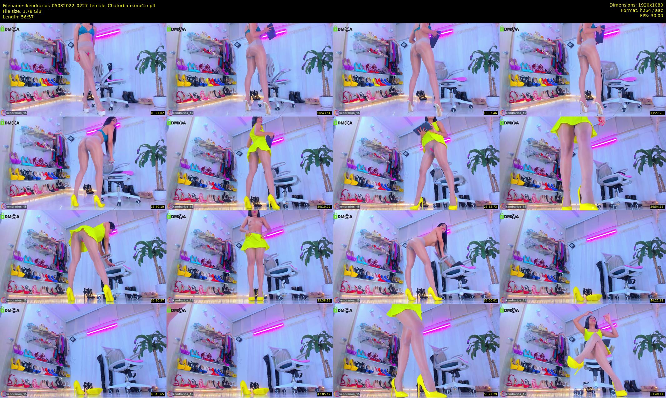 kendrarios — 57 minute Chaturbate female cam show recording, 1080p, Aug 5, 2022