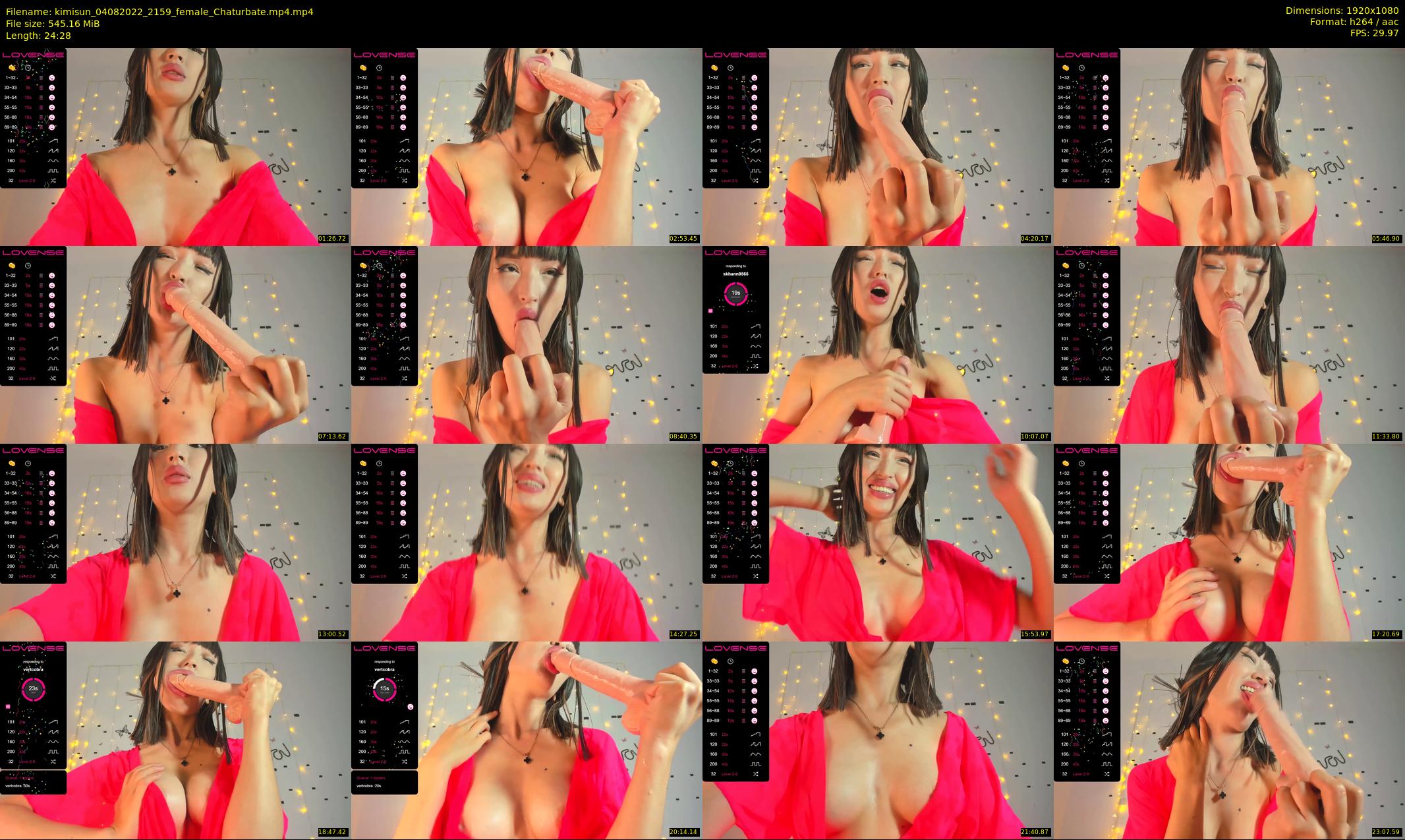 kimisun — 25 minute Chaturbate female cam show recording, 1080p, Aug 4, 2022