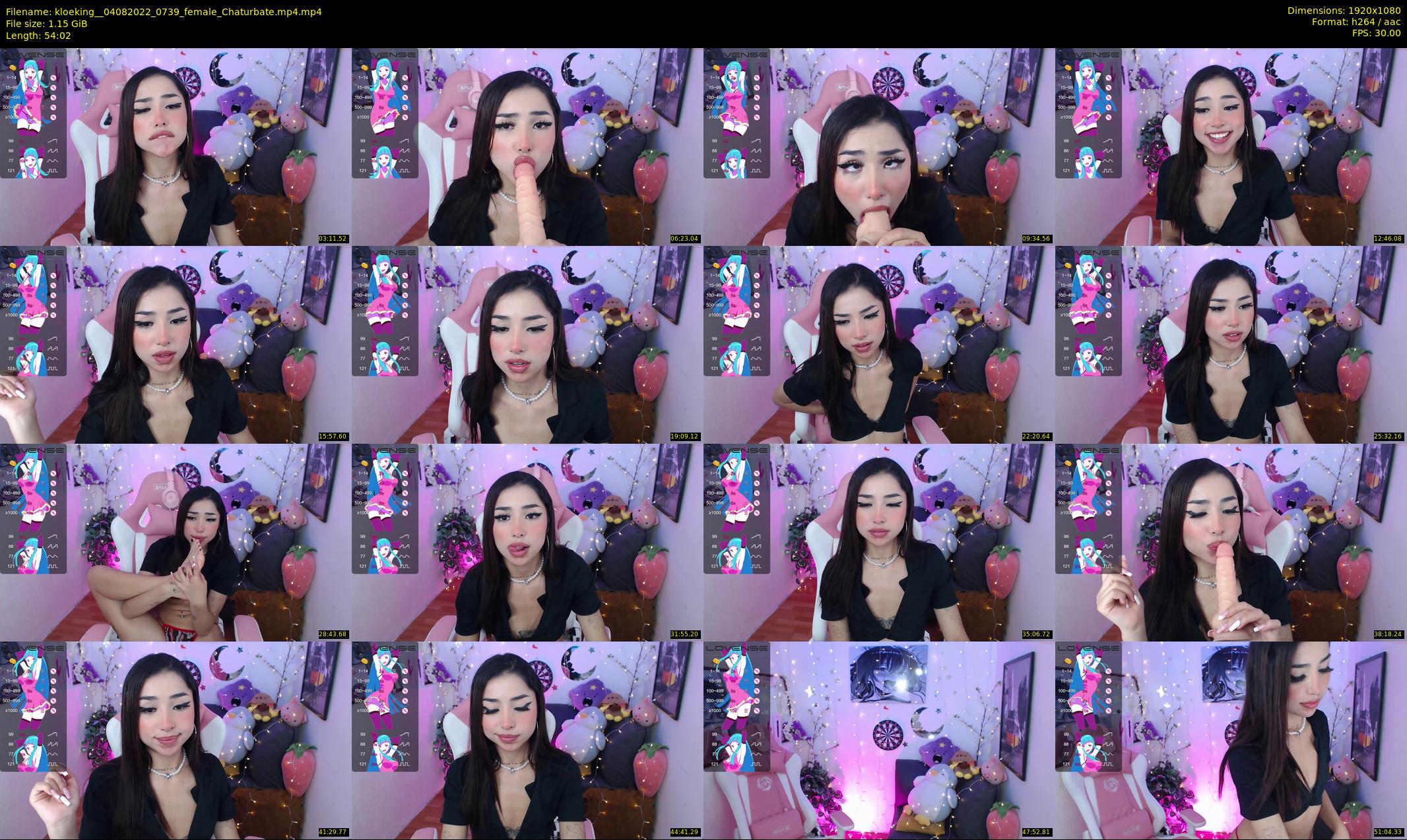 kloeking_ — 55 minute Chaturbate female cam show recording, 1080p, Aug 4, 2022