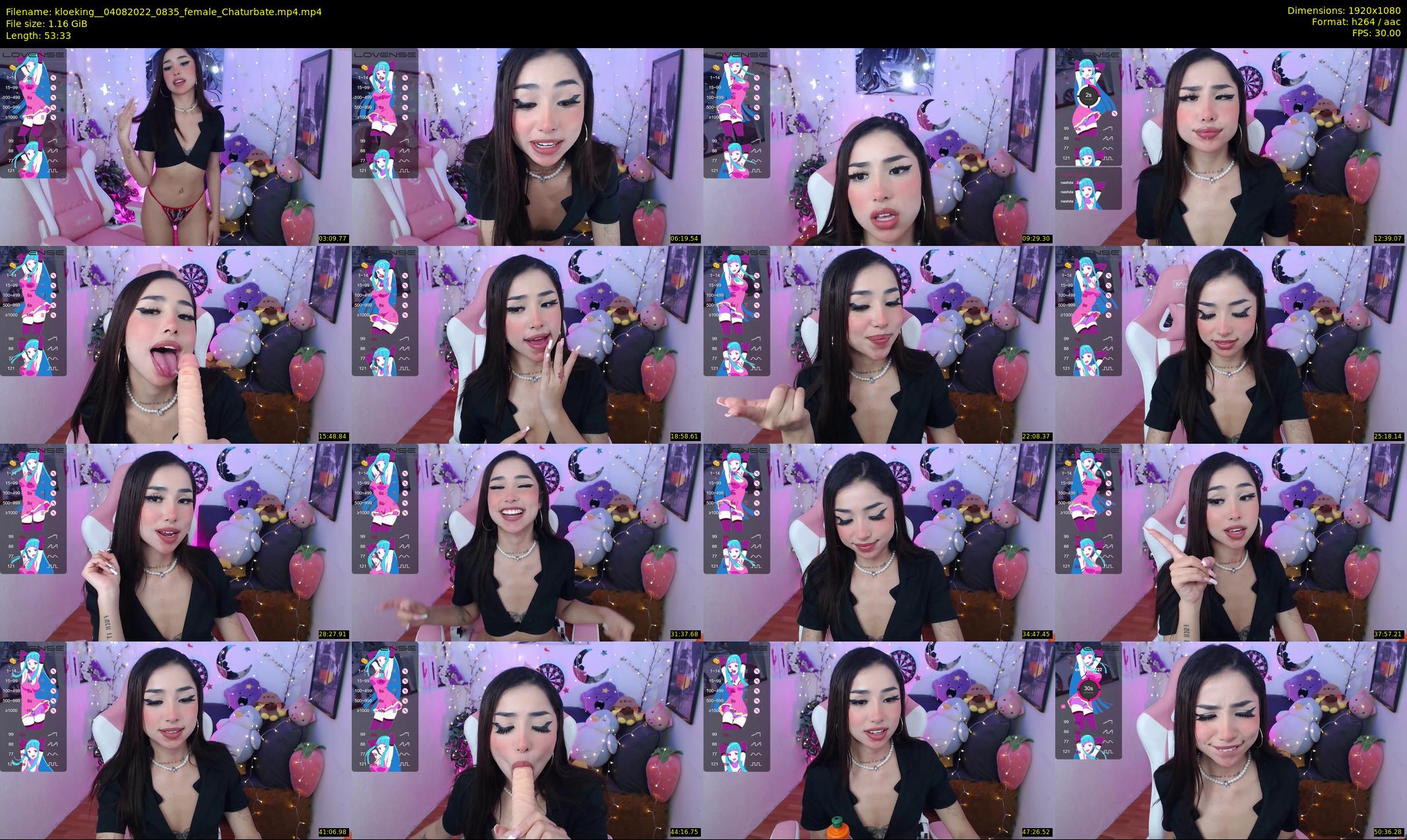 kloeking_ — 54 minute Chaturbate female cam show recording, 1080p, Aug 4, 2022