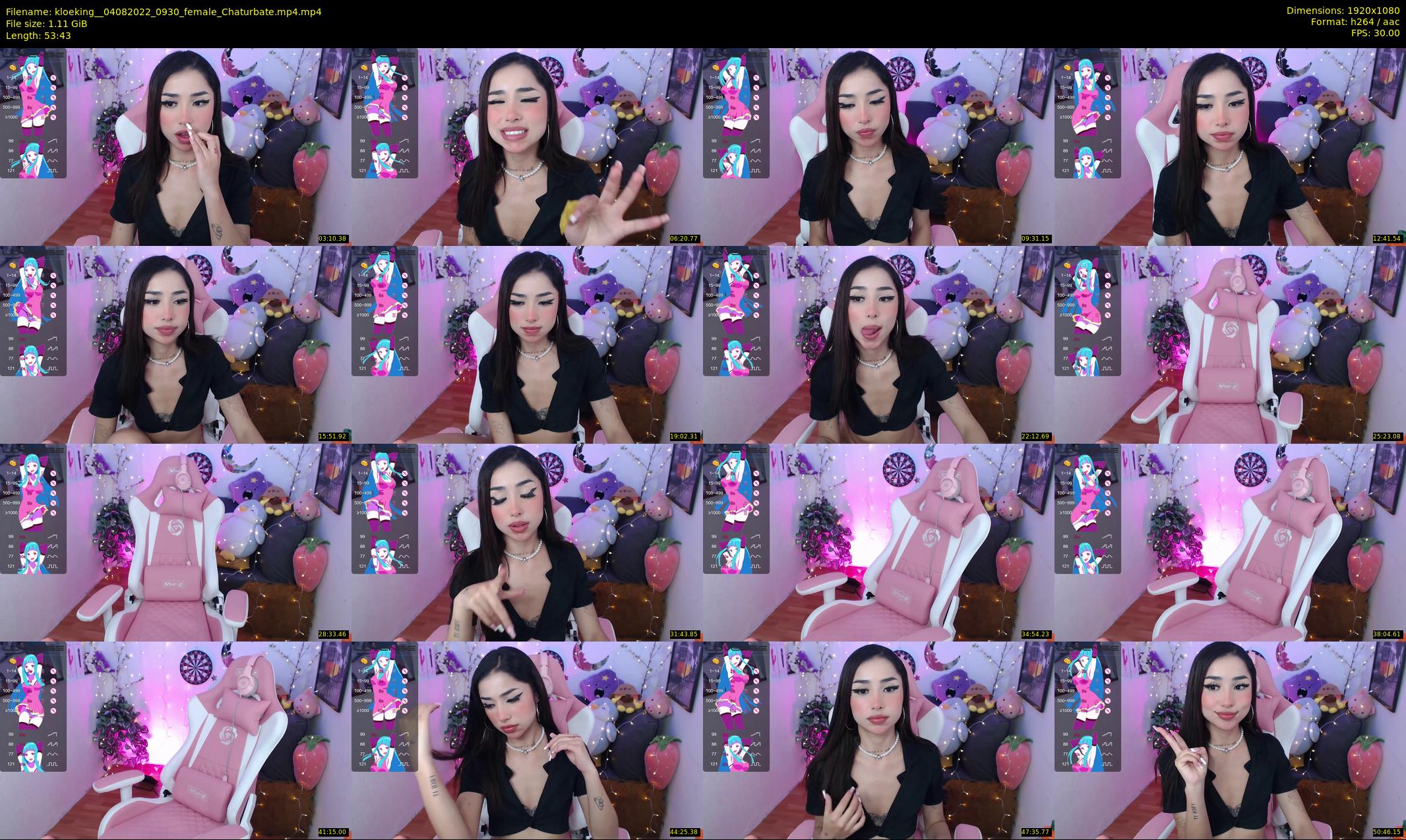 kloeking_ — 54 minute Chaturbate female cam show recording, 1080p, Aug 4, 2022