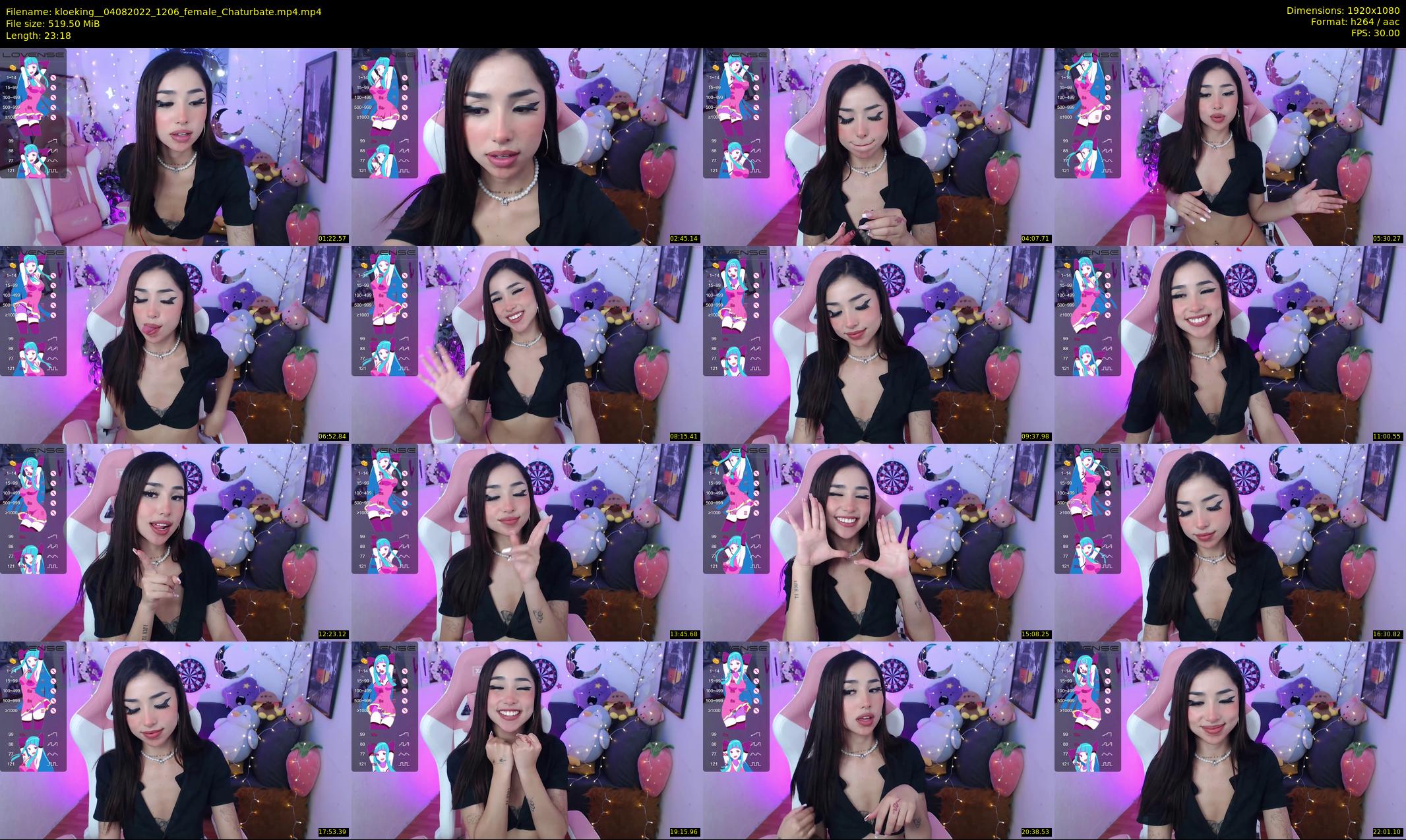 kloeking_ — 24 minute Chaturbate female cam show recording, 1080p, Aug 4, 2022