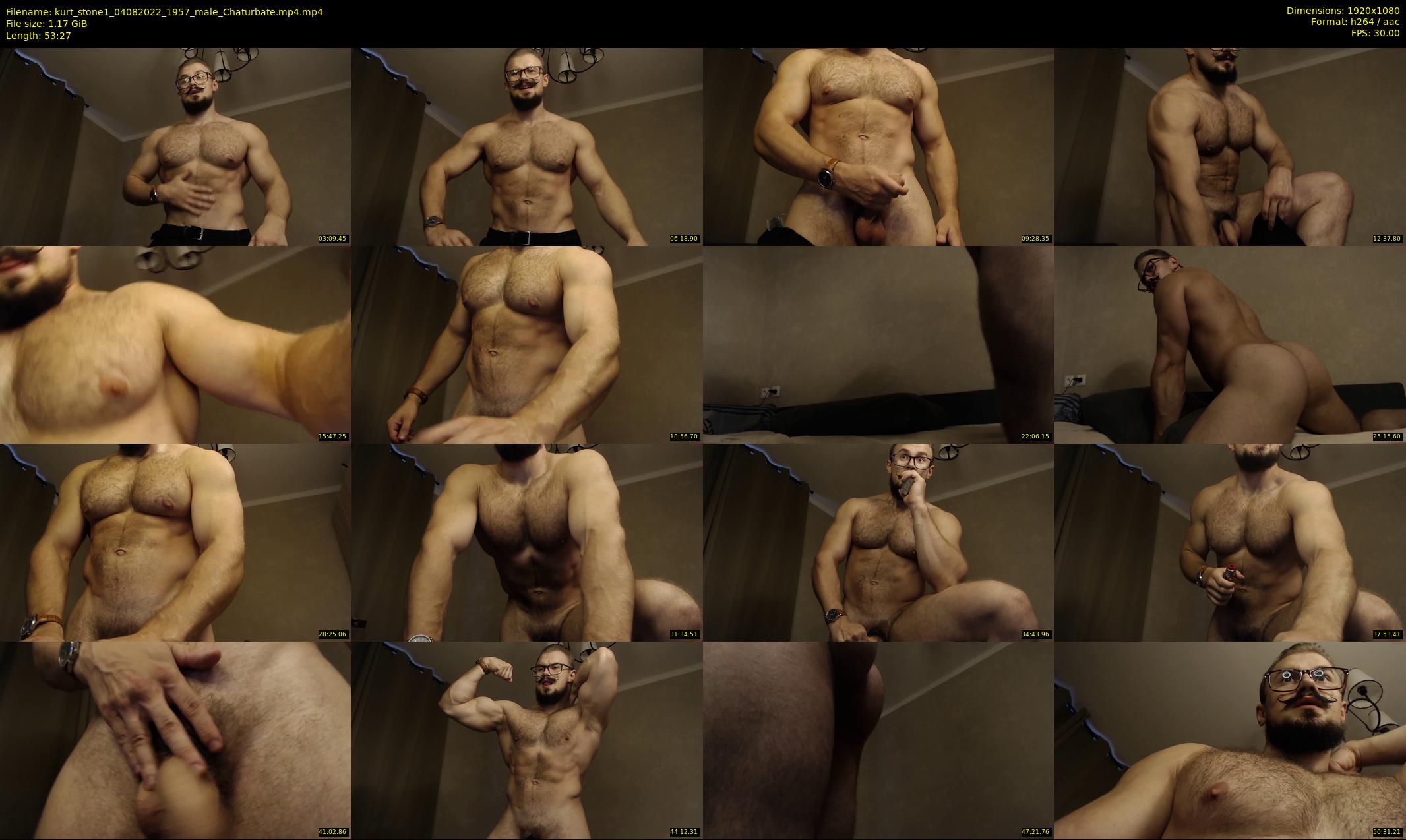 kurt_stone1 — 54 minute Chaturbate male cam show recording, 1080p, Aug 4, 2022