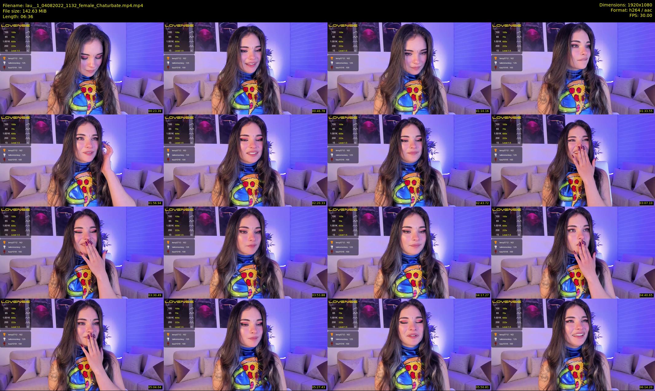 lau__1 — 7 minute Chaturbate female cam show recording, 1080p, Aug 4, 2022