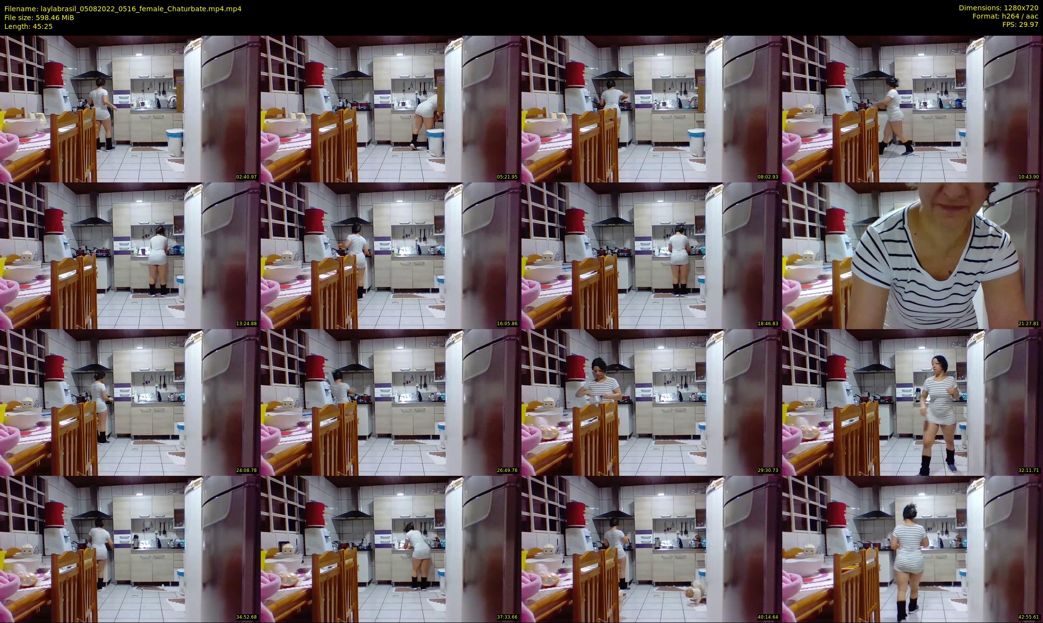 laylabrasil — 46 minute Chaturbate female cam show recording, 720p, Aug 5, 2022