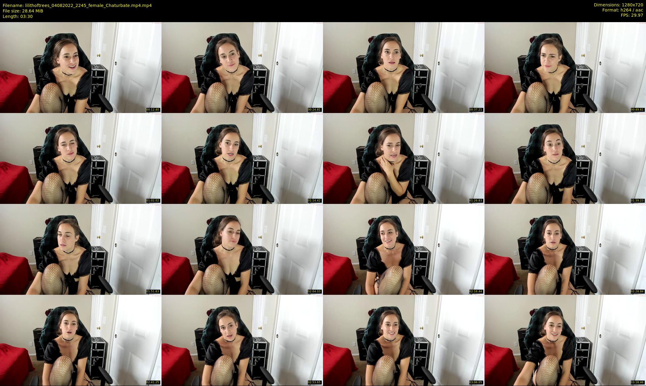 lilithoftrees — 4 minute Chaturbate female cam show recording, 720p, Aug 4, 2022