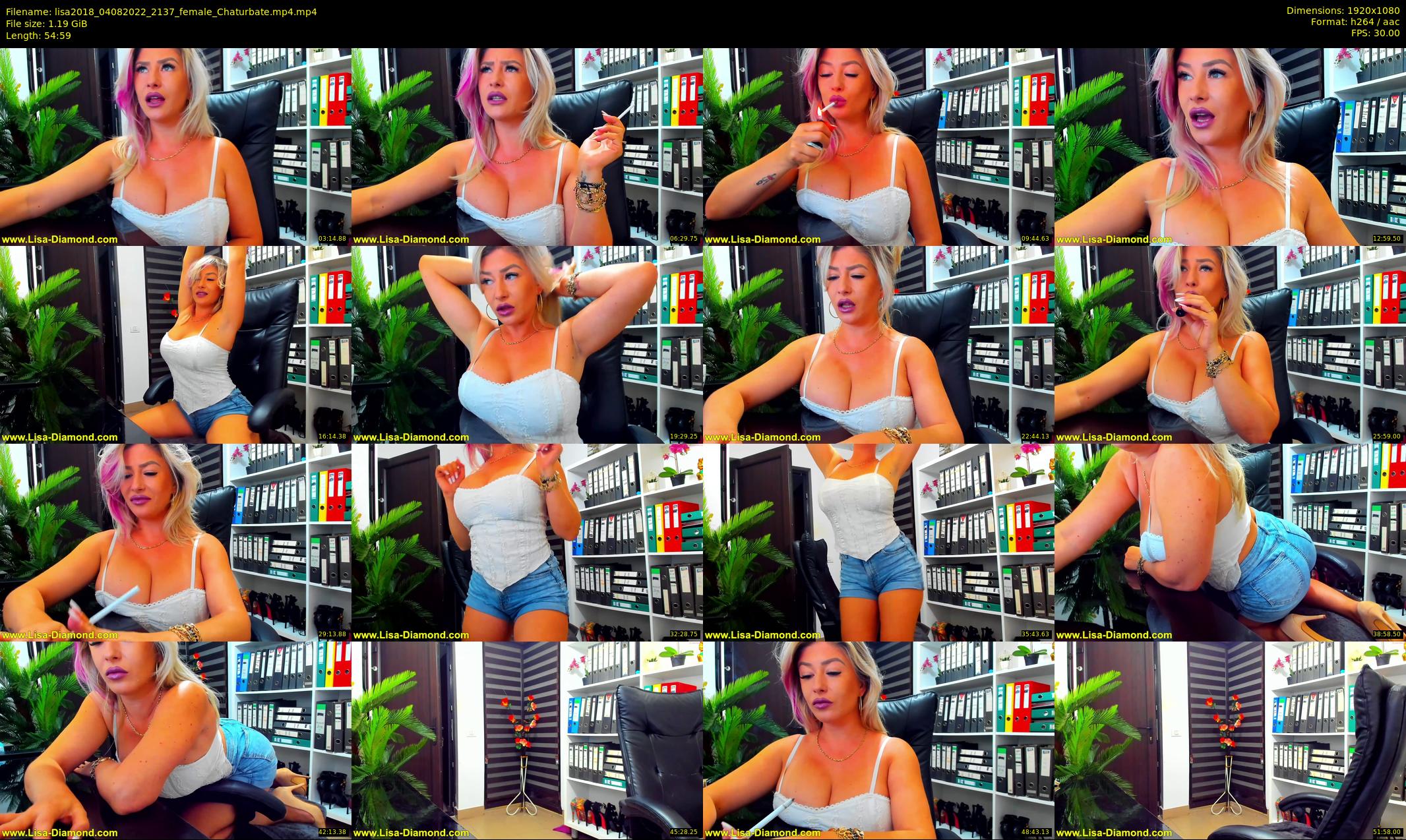 lisa2018 — 55 minute Chaturbate female cam show recording, 1080p, Aug 4, 2022