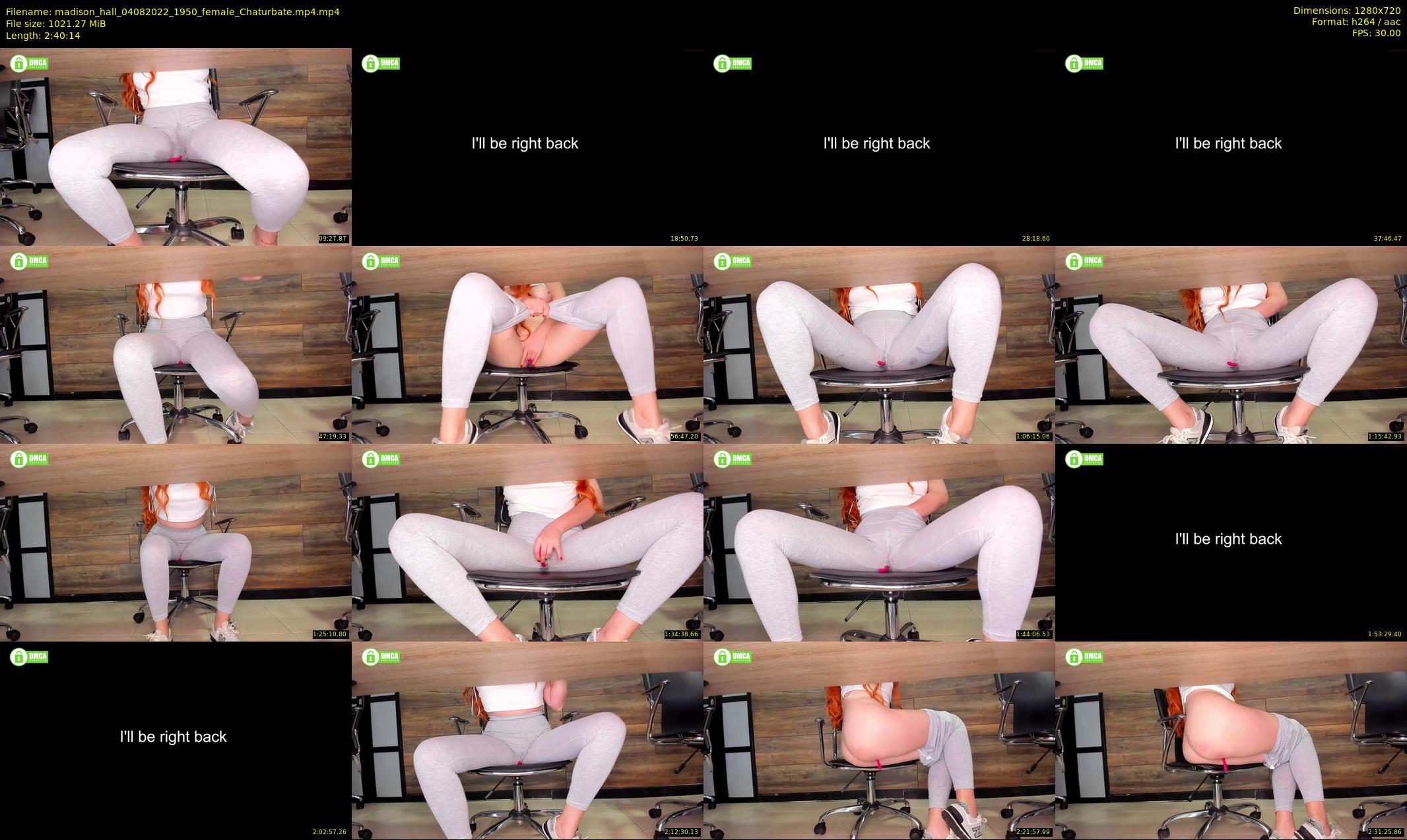 madison_hall — 161 minute Chaturbate female cam show recording, 720p, Aug 4, 2022