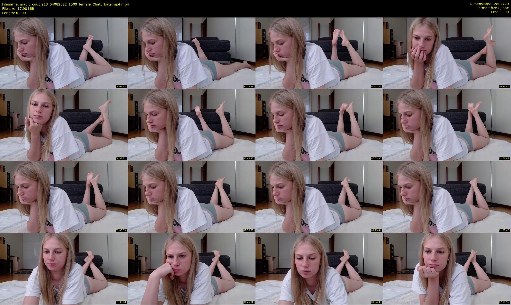 magic_couple13 — 3 minute Chaturbate couple cam show recording, 720p, Aug 4, 2022
