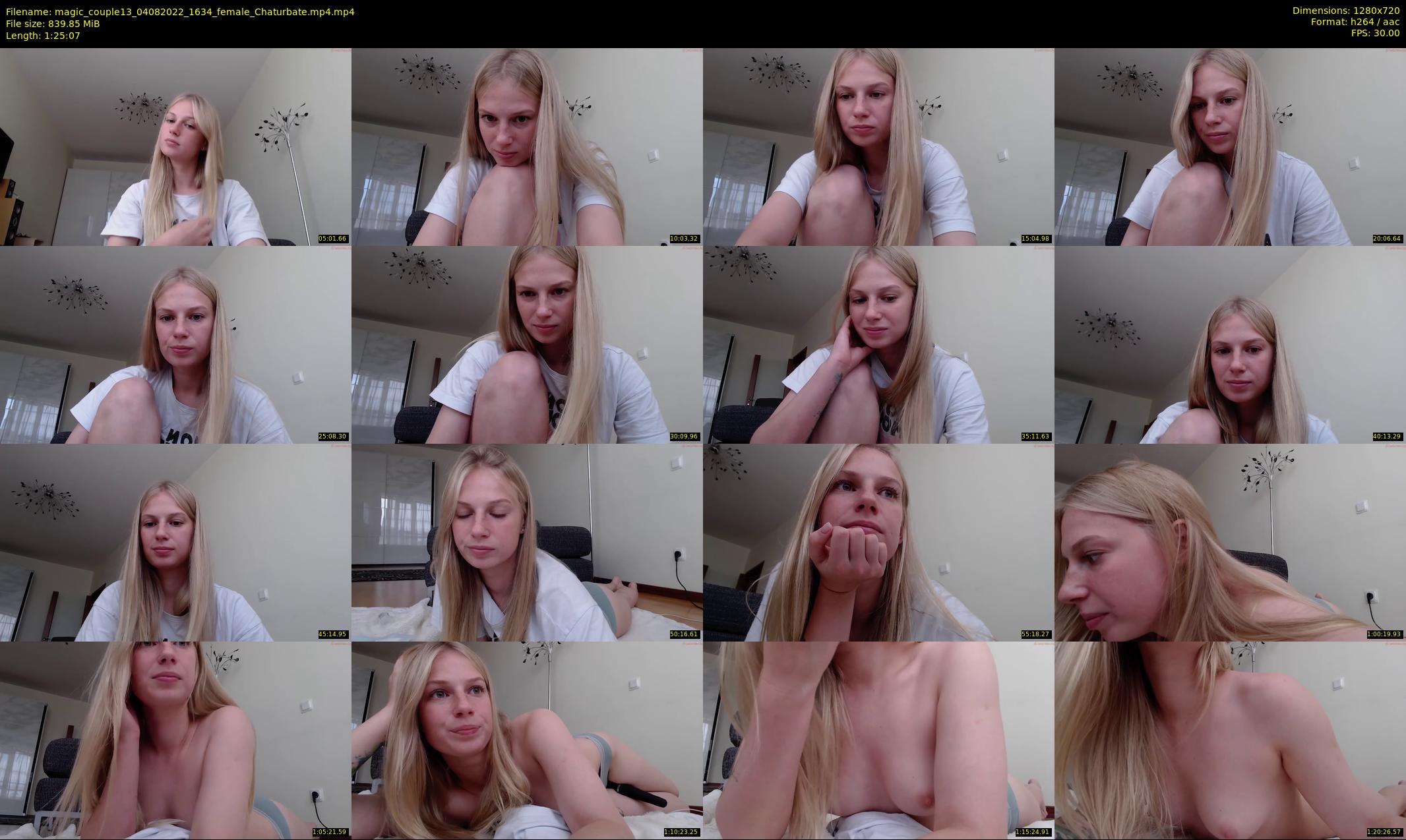 magic_couple13 — 86 minute Chaturbate couple cam show recording, 720p, Aug 4, 2022