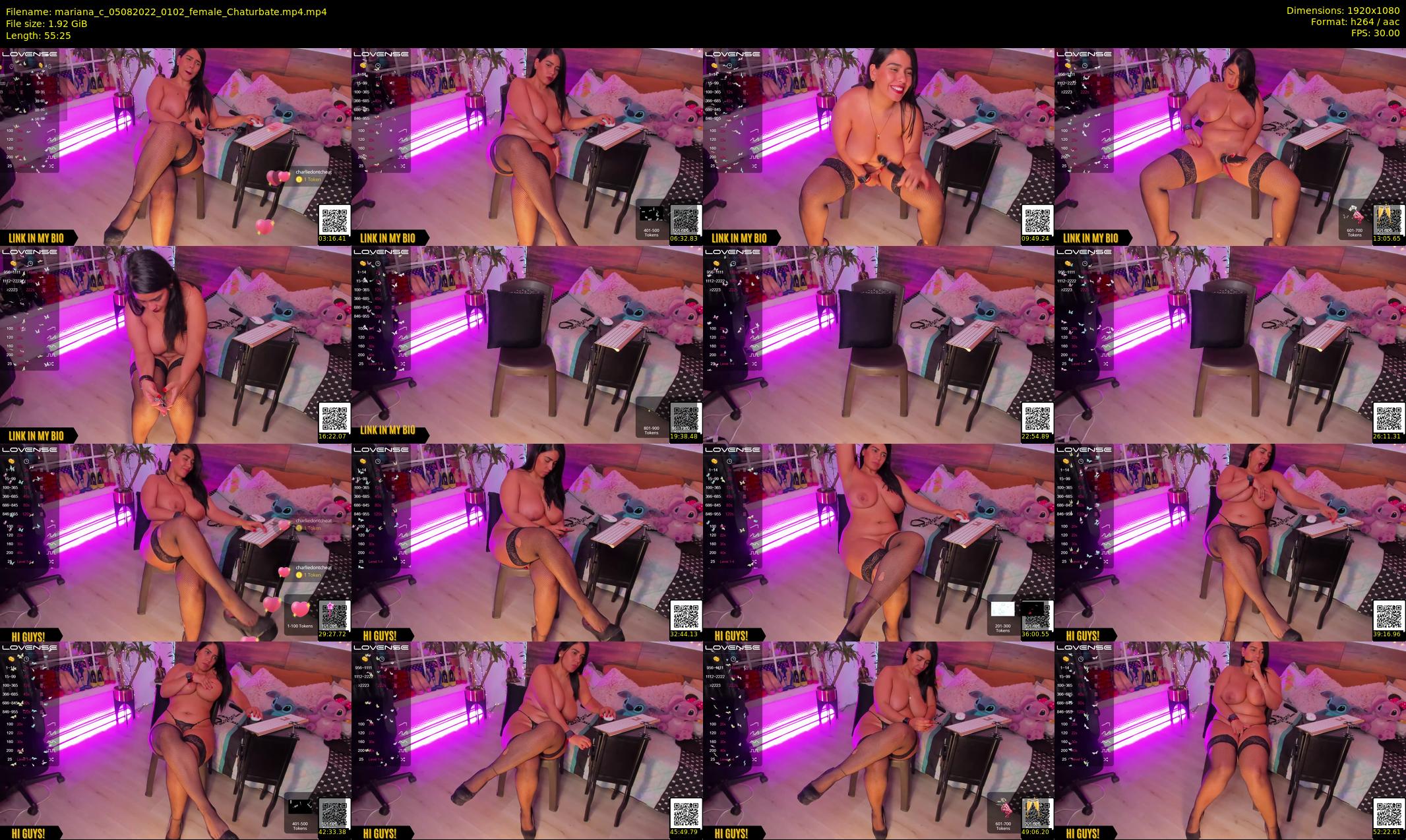 mariana_c — 56 minute Chaturbate female cam show recording, 1080p, Aug 5, 2022