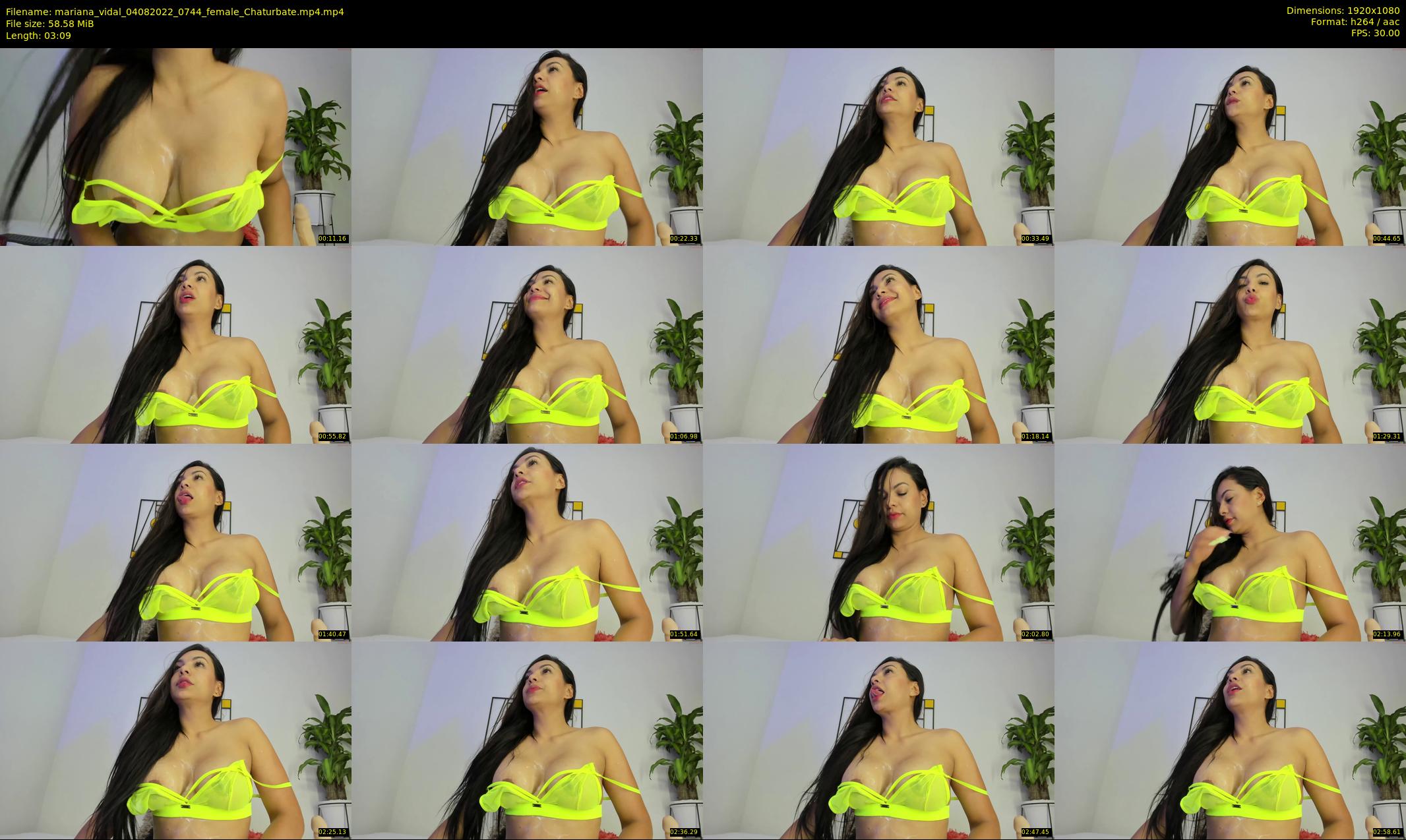 mariana_vidal — 4 minute Chaturbate female cam show recording, 1080p, Aug 4, 2022