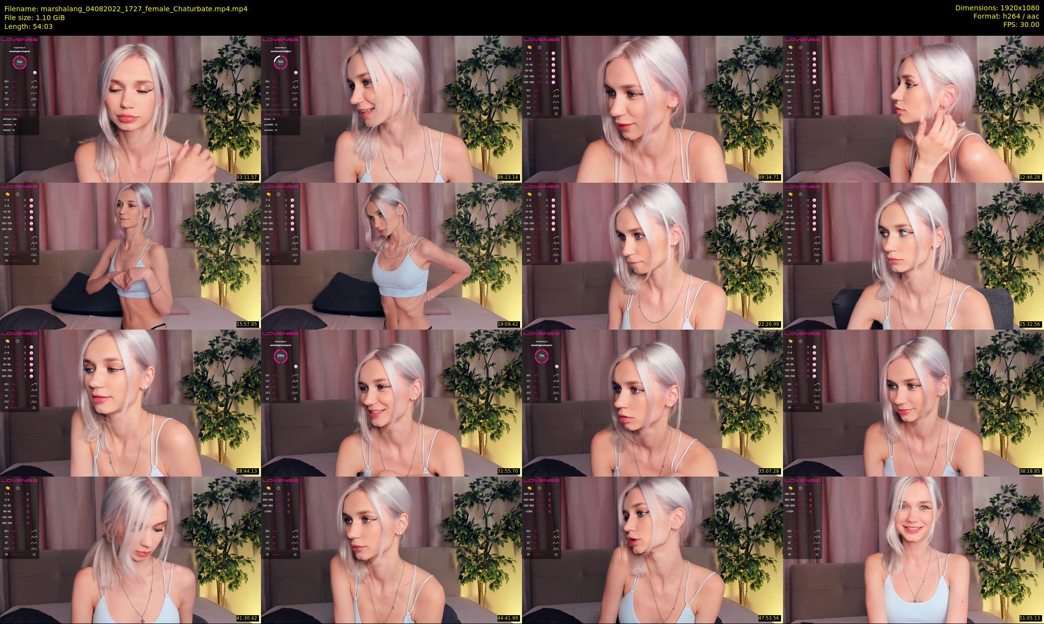 marshalang — 55 minute Chaturbate couple cam show recording, 1080p, Aug 4, 2022