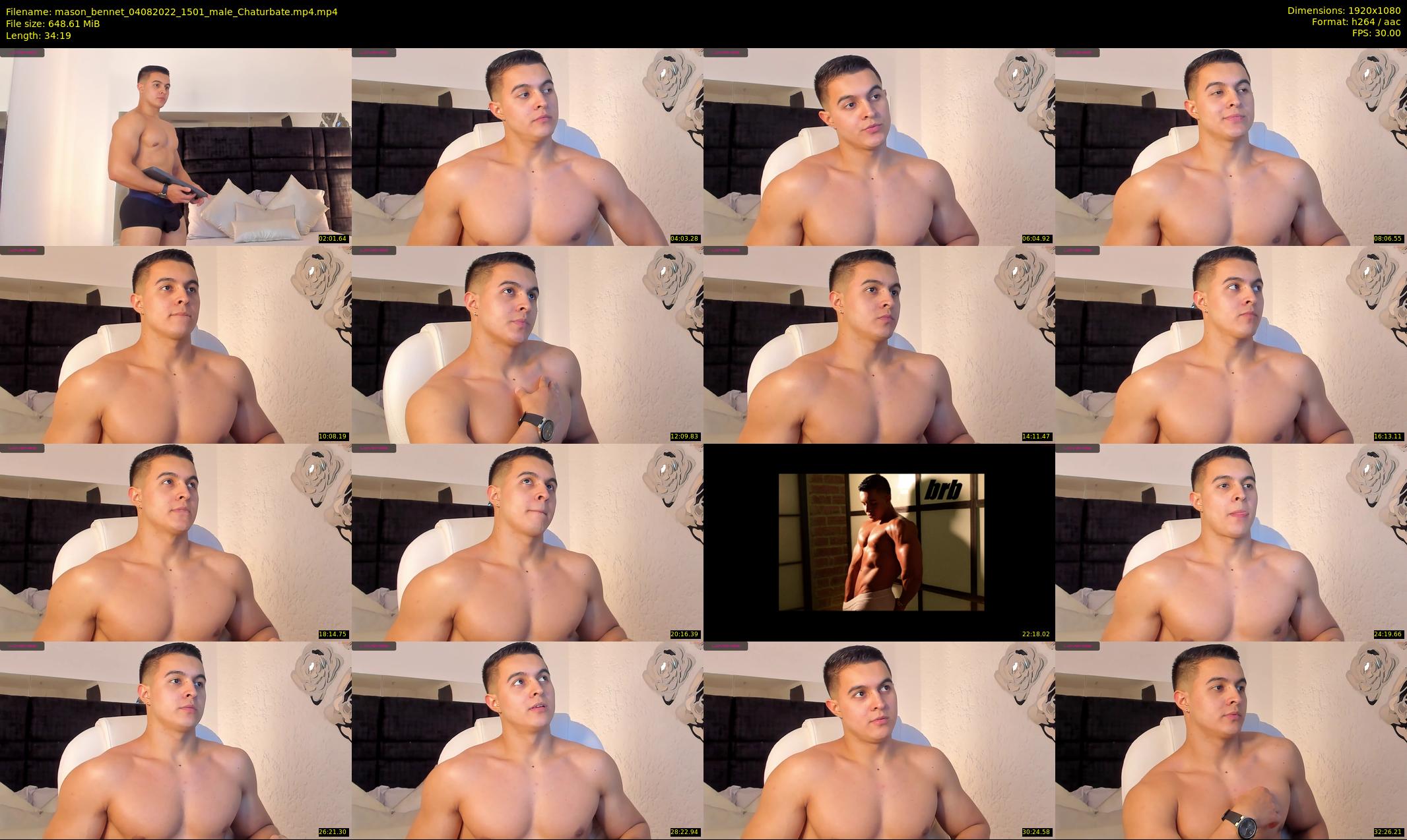 mason_bennet — 35 minute Chaturbate male cam show recording, 1080p, Aug 4, 2022