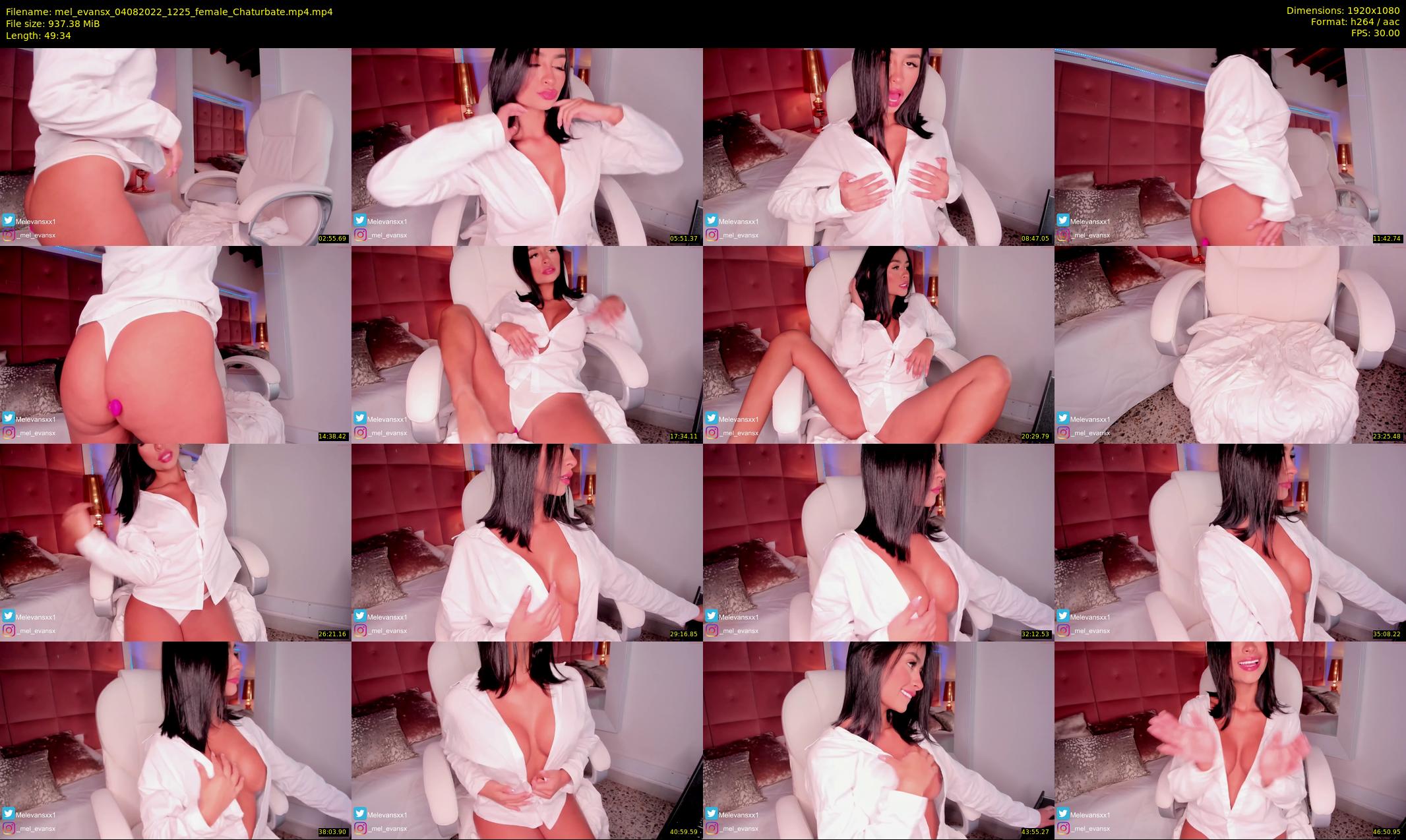 mel_evansx — 50 minute Chaturbate female cam show recording, 1080p, Aug 4, 2022