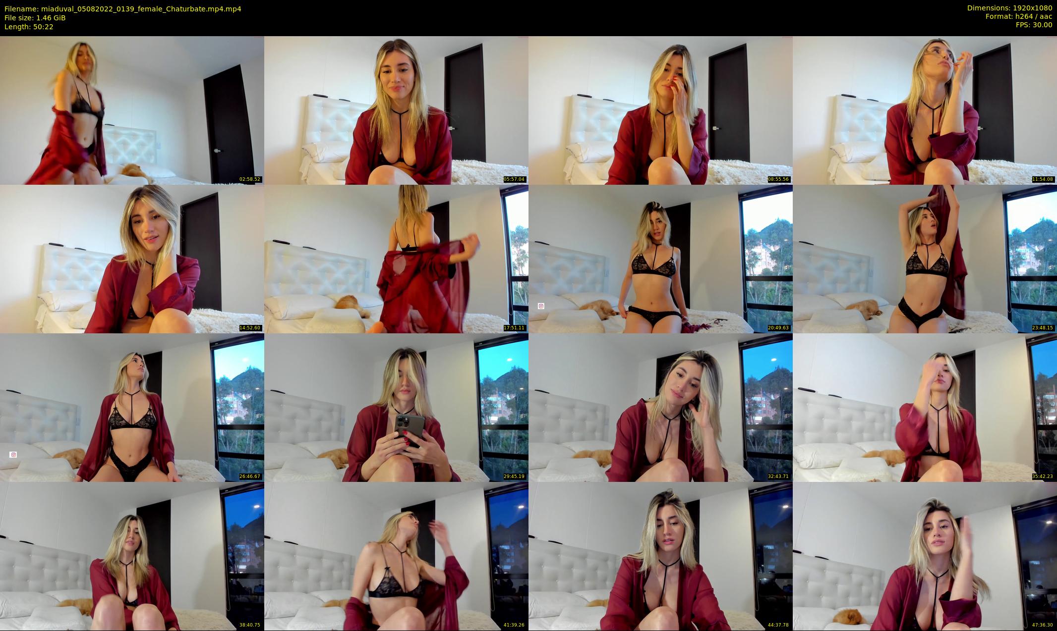 miaduval — 51 minute Chaturbate female cam show recording, 1080p, Aug 5, 2022