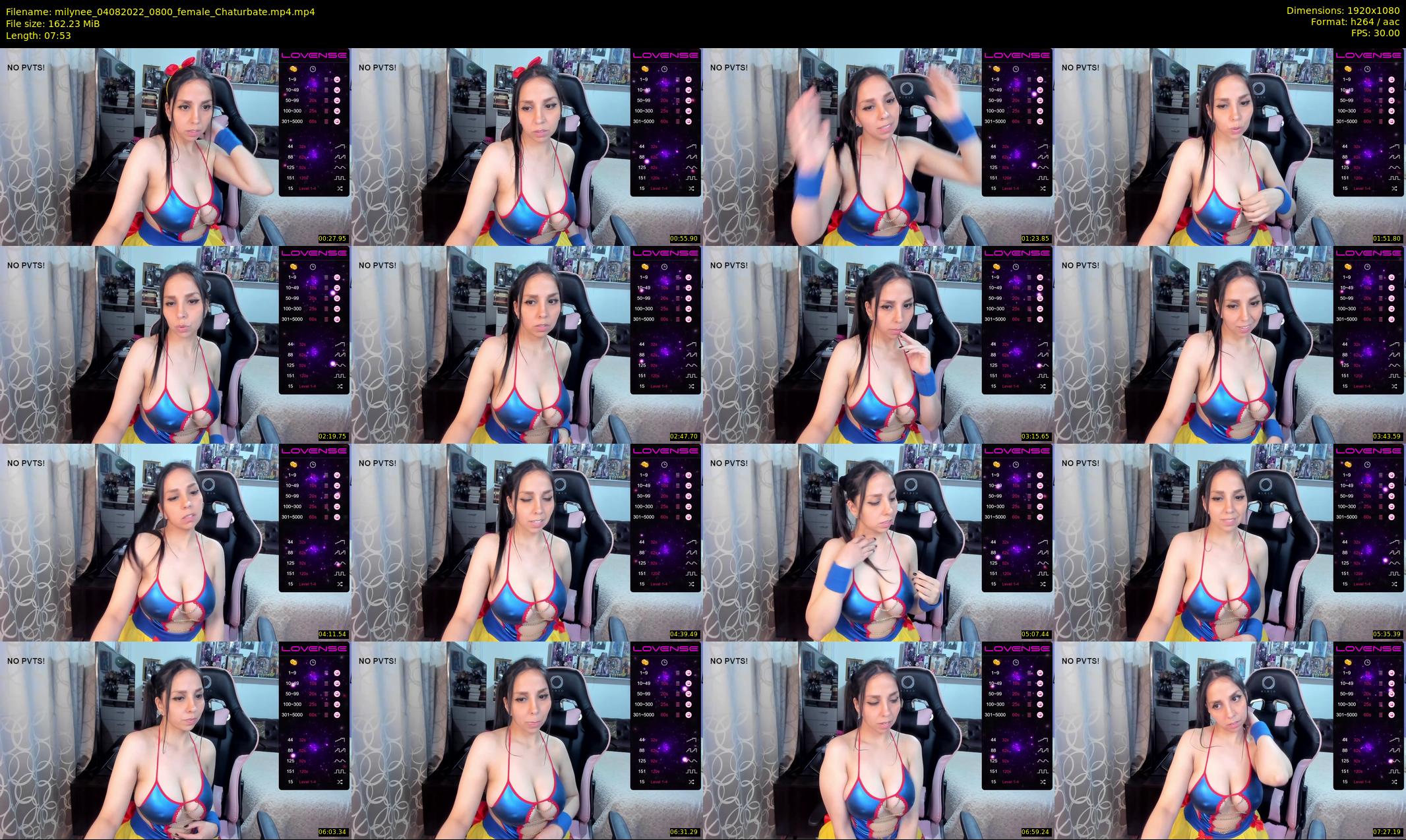 milynee — 8 minute Chaturbate female cam show recording, 1080p, Aug 4, 2022