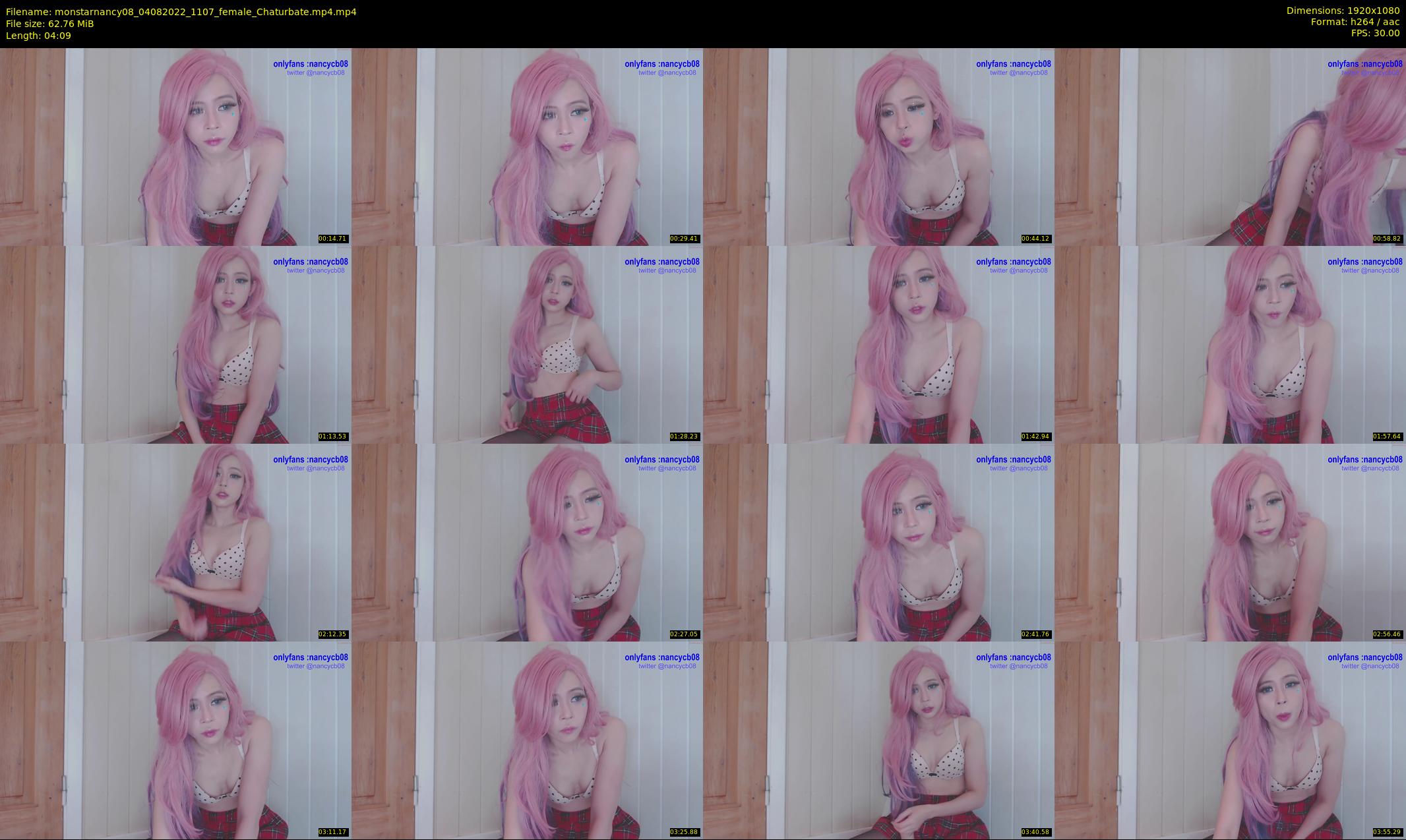 monstarnancy08 — 5 minute Chaturbate female cam show recording, 1080p, Aug 4, 2022