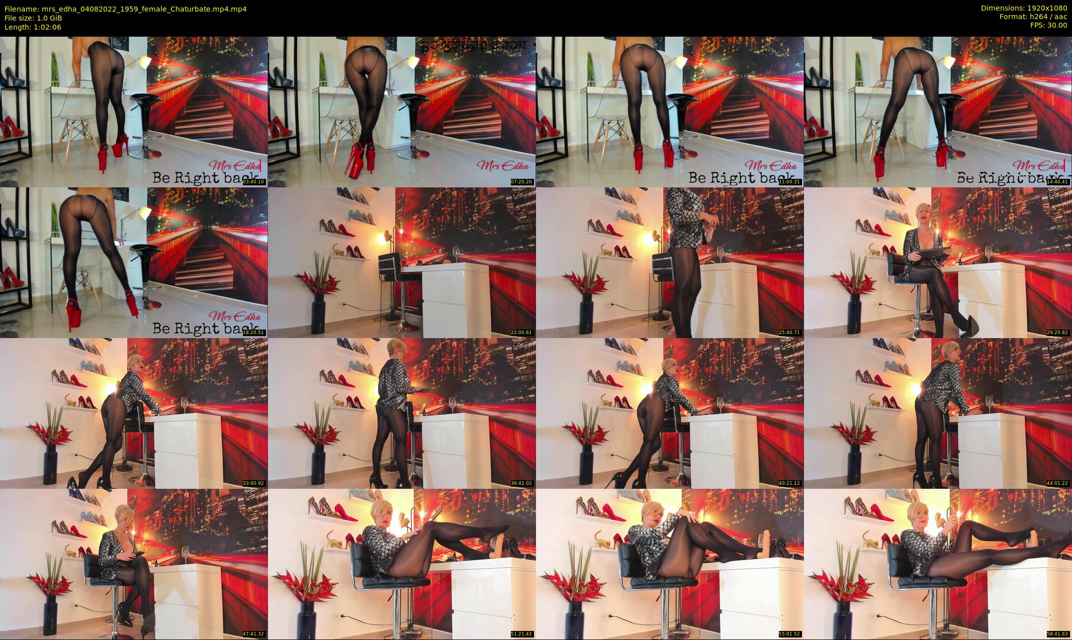 mrs_edha — 63 minute Chaturbate female cam show recording, 1080p, Aug 4, 2022