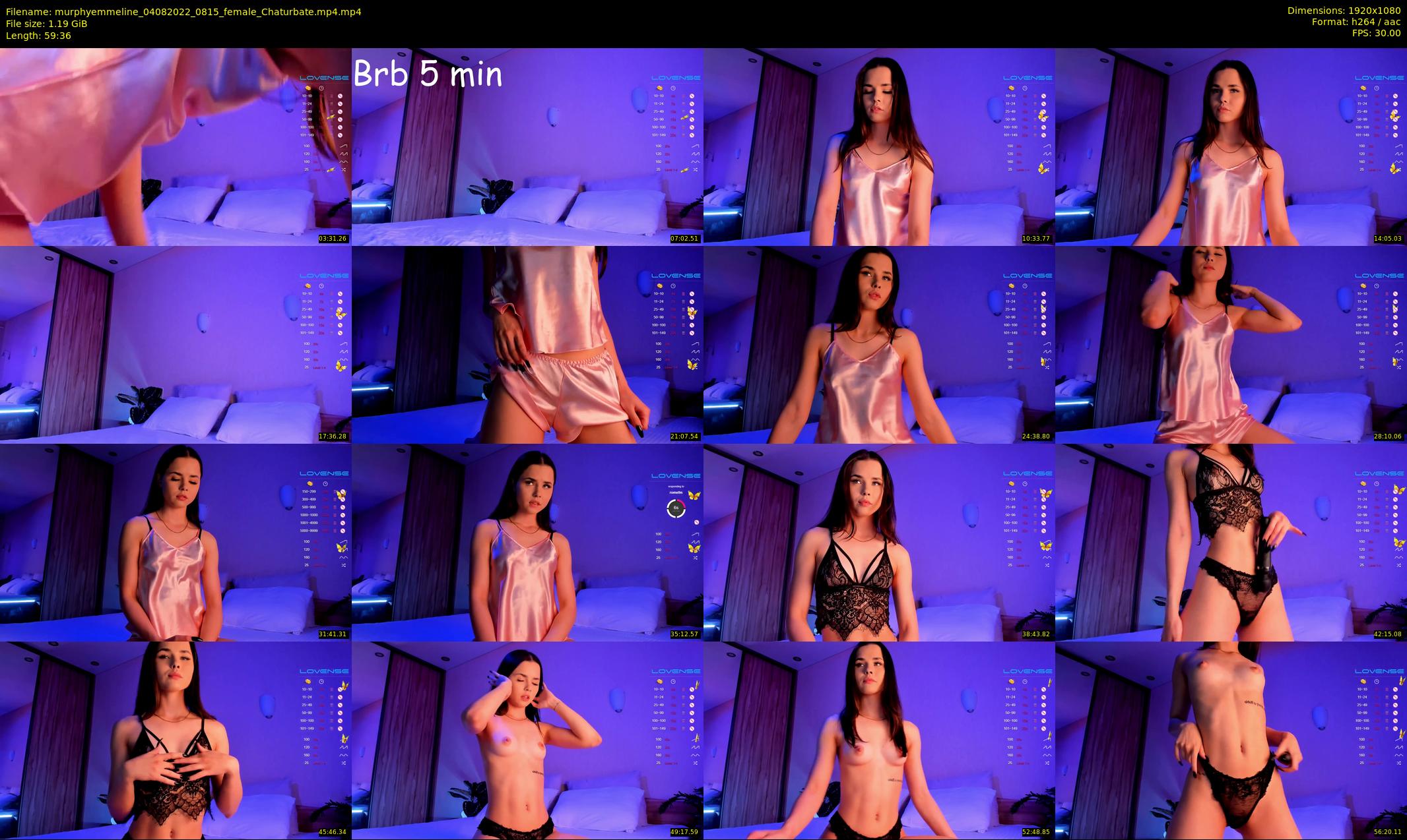 murphyemmeline — 60 minute Chaturbate female cam show recording, 1080p, Aug 4, 2022