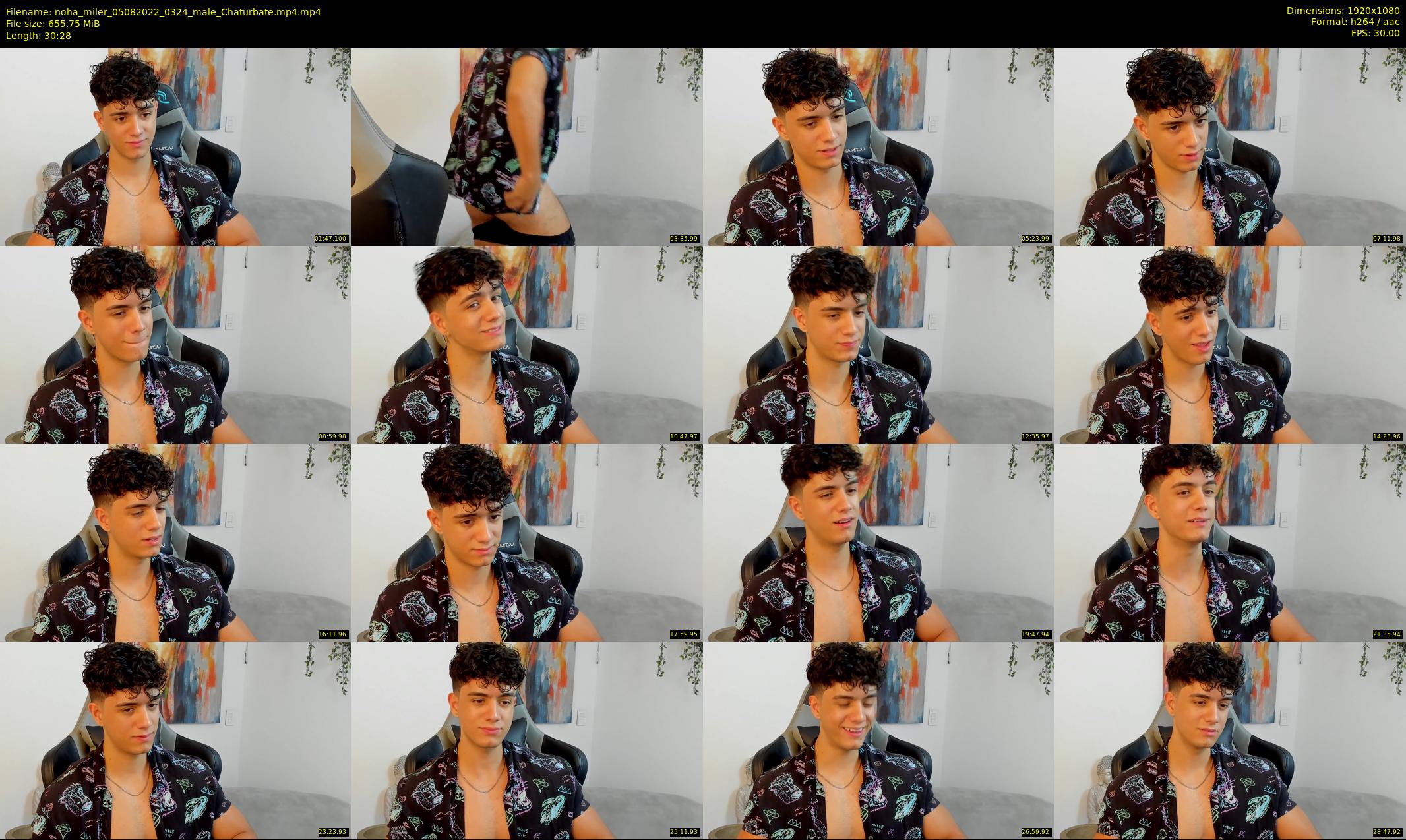 noha_miler — 31 minute Chaturbate male cam show recording, 1080p, Aug 5, 2022