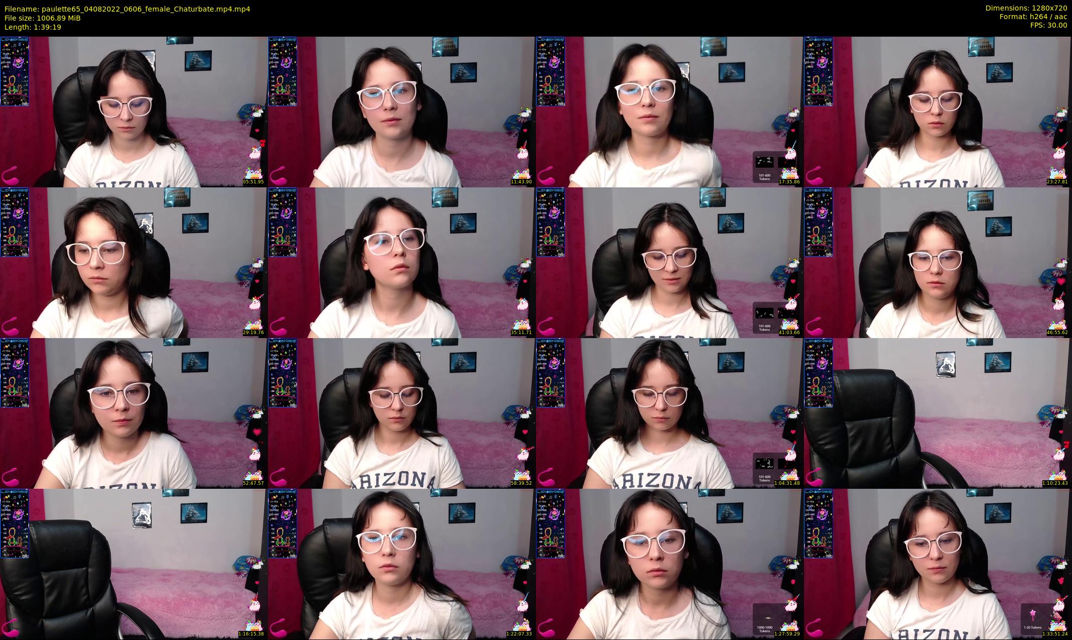 paulette65 — 100 minute Chaturbate female cam show recording, 720p, Aug 4, 2022
