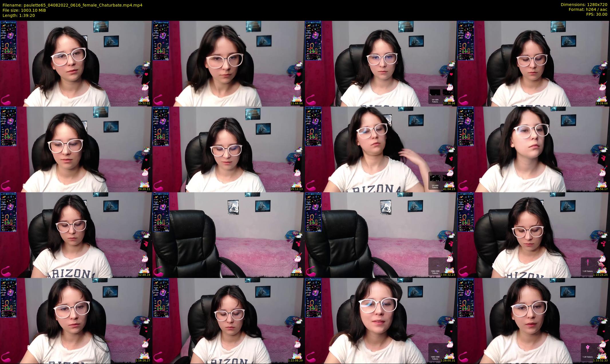 paulette65 — 100 minute Chaturbate female cam show recording, 720p, Aug 4, 2022
