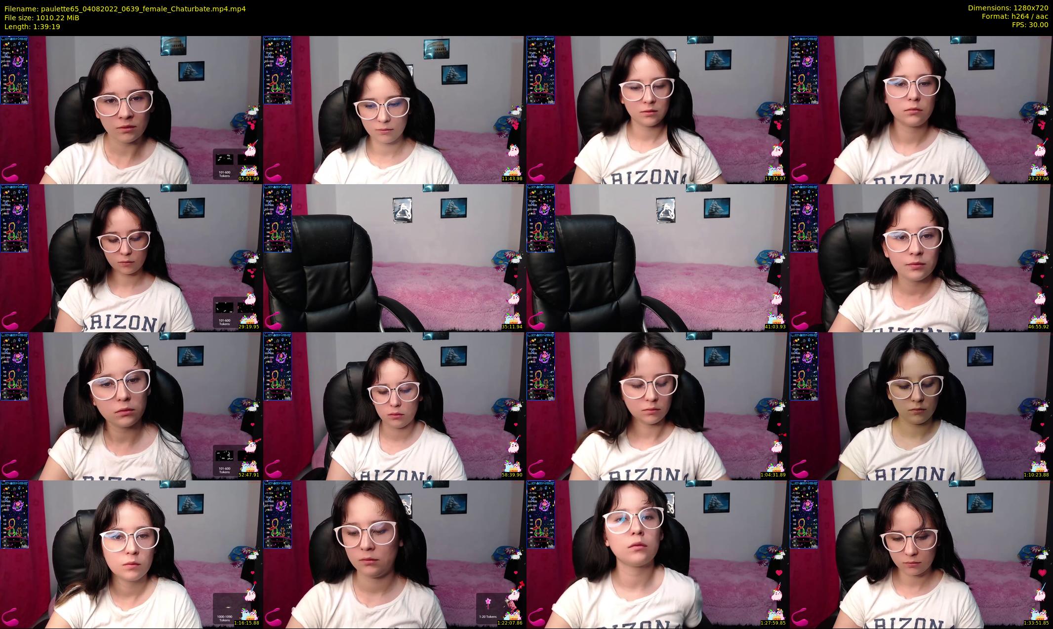 paulette65 — 100 minute Chaturbate female cam show recording, 720p, Aug 4, 2022