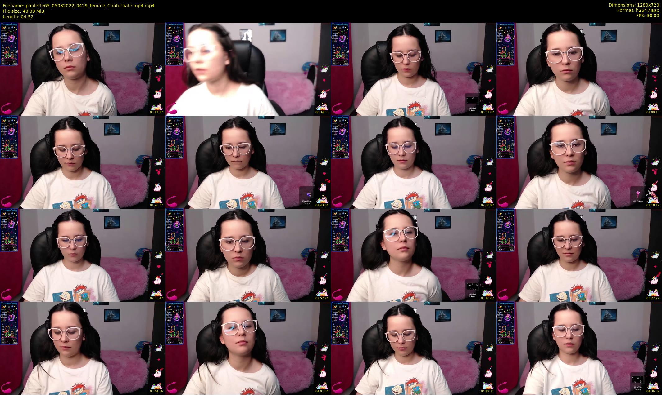 paulette65 — 5 minute Chaturbate female cam show recording, 720p, Aug 5, 2022