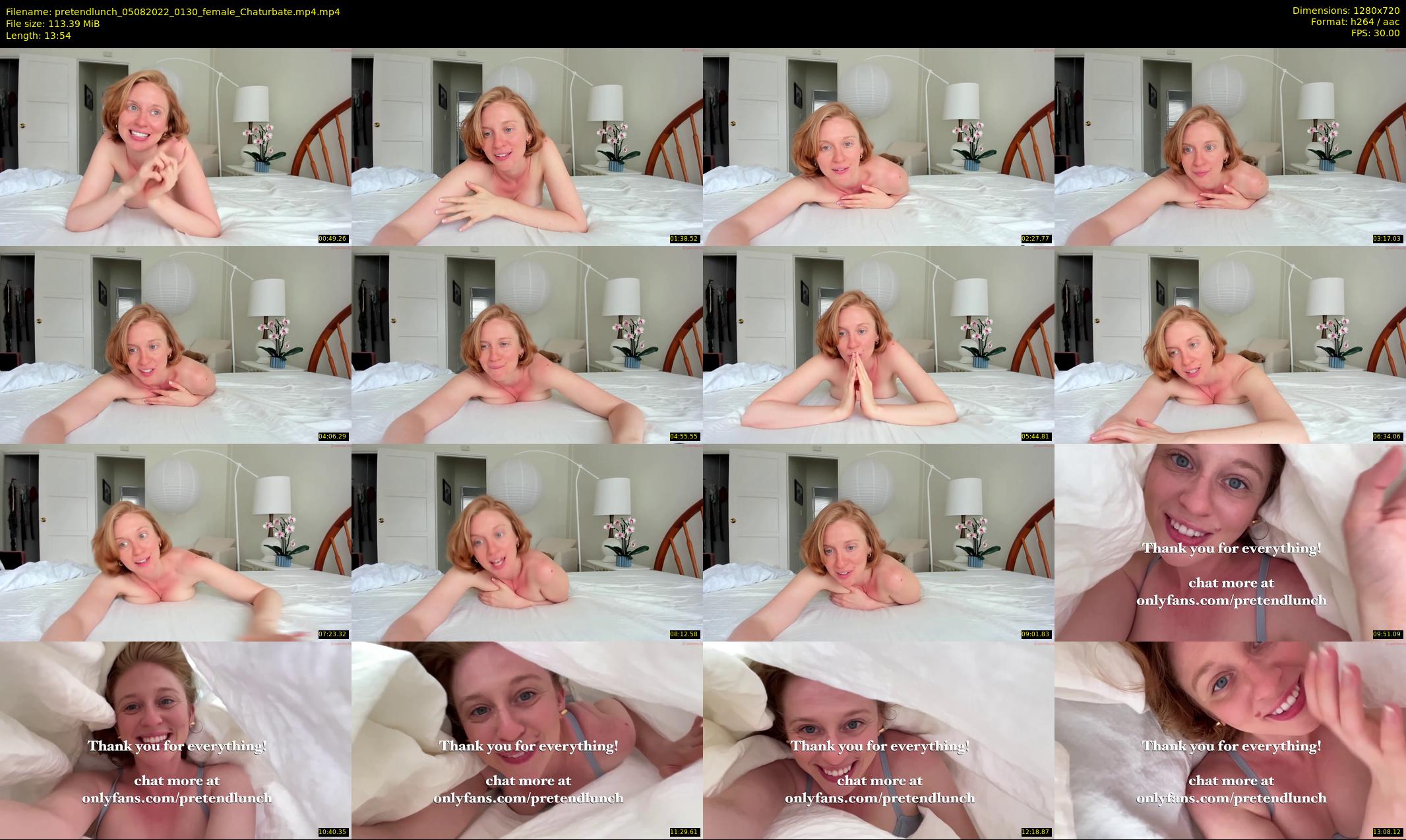 pretendlunch — 14 minute Chaturbate couple cam show recording, 720p, Aug 5, 2022