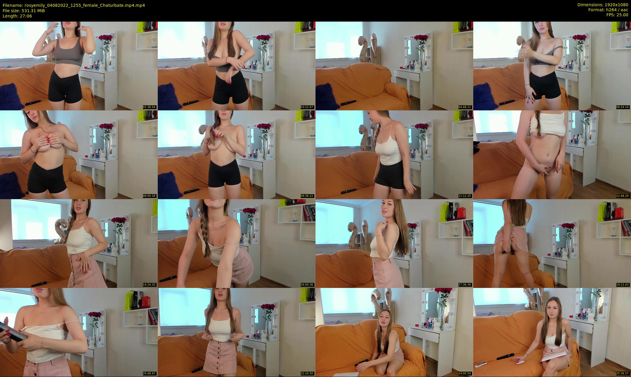 rosyemily — 28 minute Chaturbate female cam show recording, 1080p, Aug 4, 2022