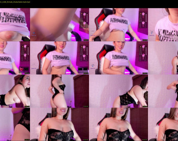 sammypeachex — 55 minute Chaturbate female cam show recording, 1080p, Aug 4, 2022