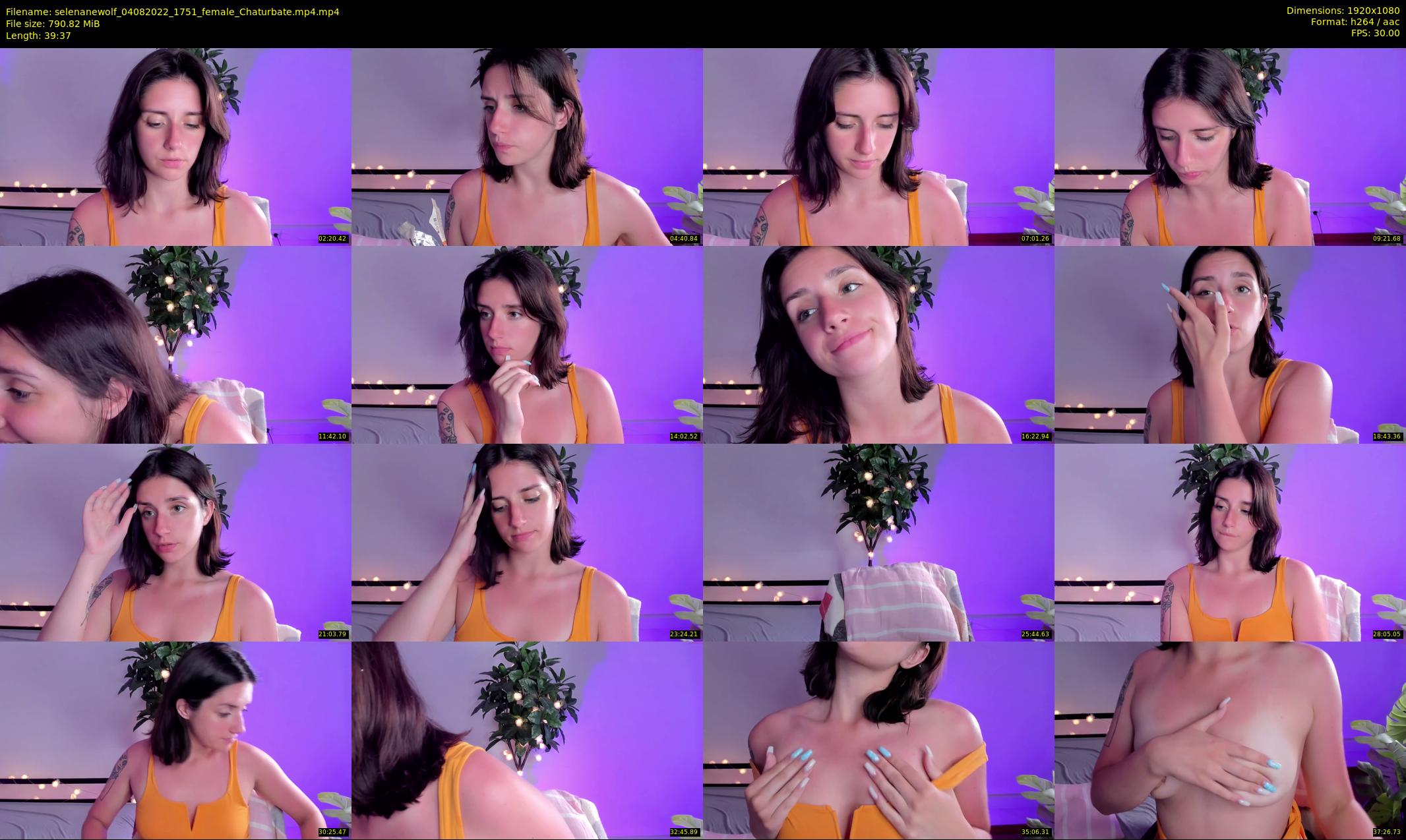 selenanewolf — 40 minute Chaturbate couple cam show recording, 1080p, Aug 4, 2022