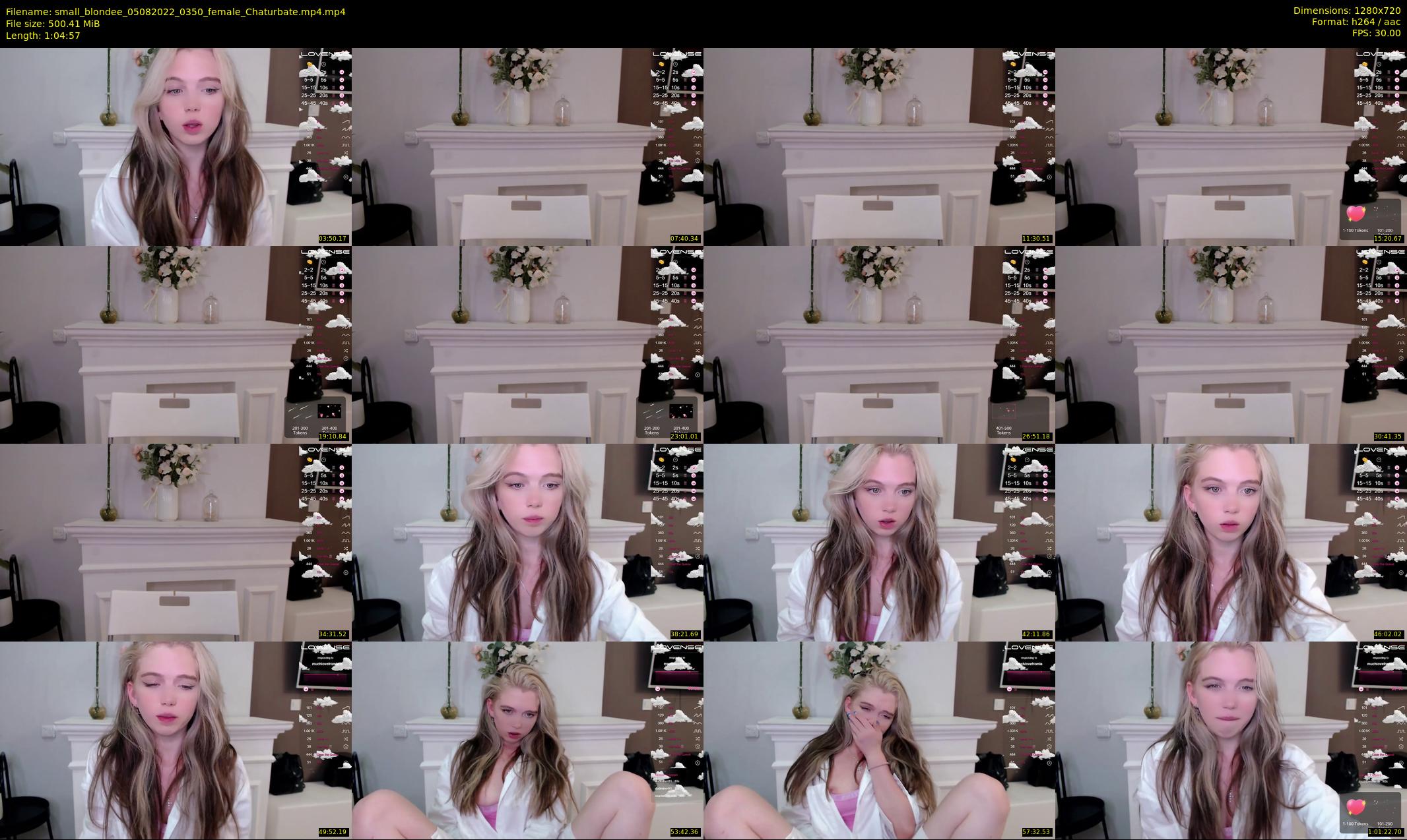 small_blondee — 65 minute Chaturbate female cam show recording, 720p, Aug 5, 2022