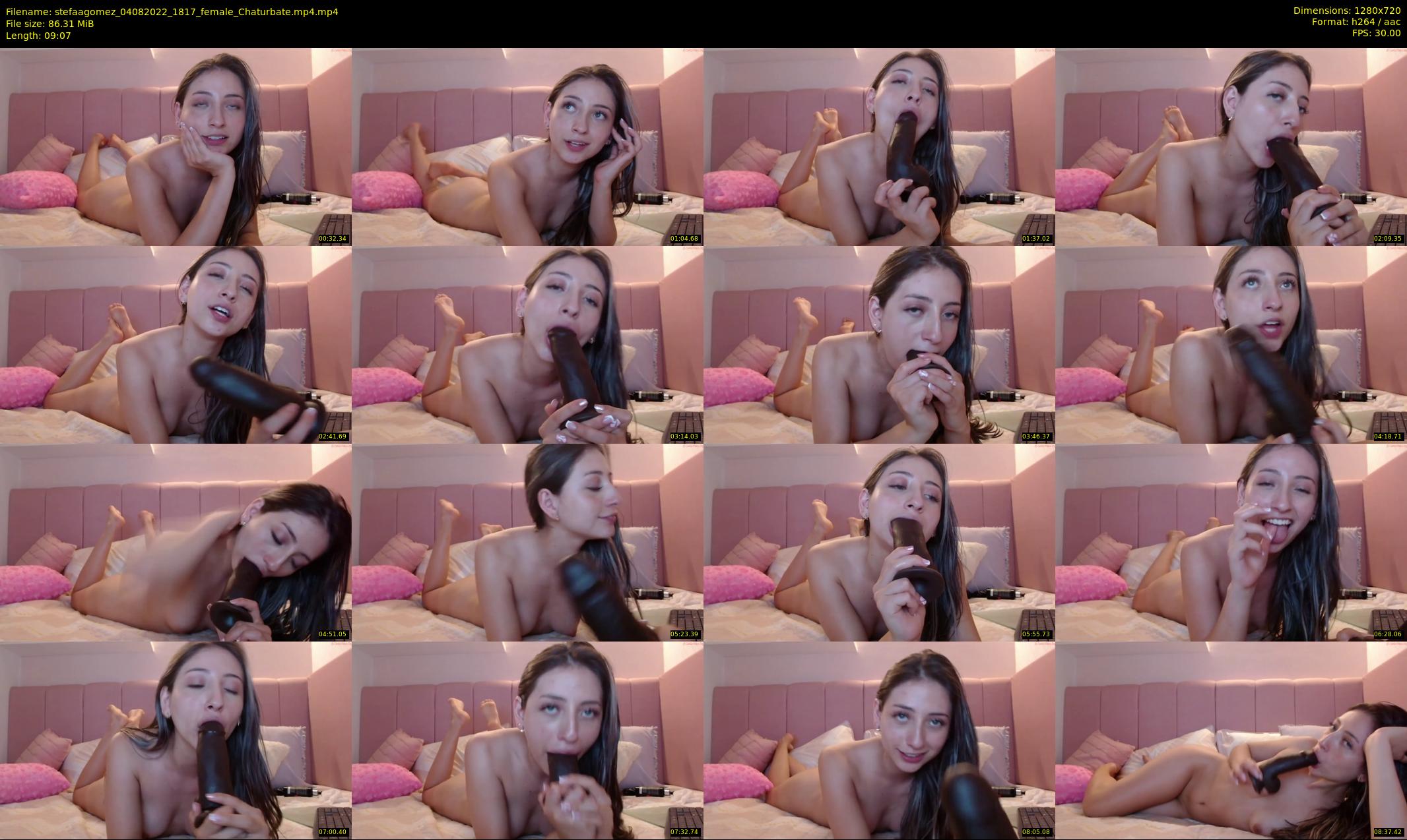 stefaagomez — 10 minute Chaturbate female cam show recording, 720p, Aug 4, 2022