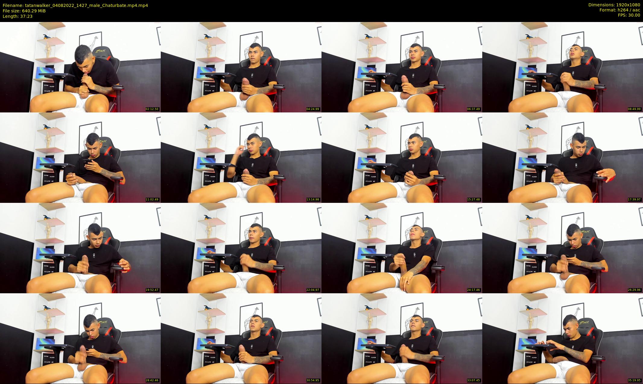 tatanwalker — 38 minute Chaturbate male cam show recording, 1080p, Aug 4, 2022