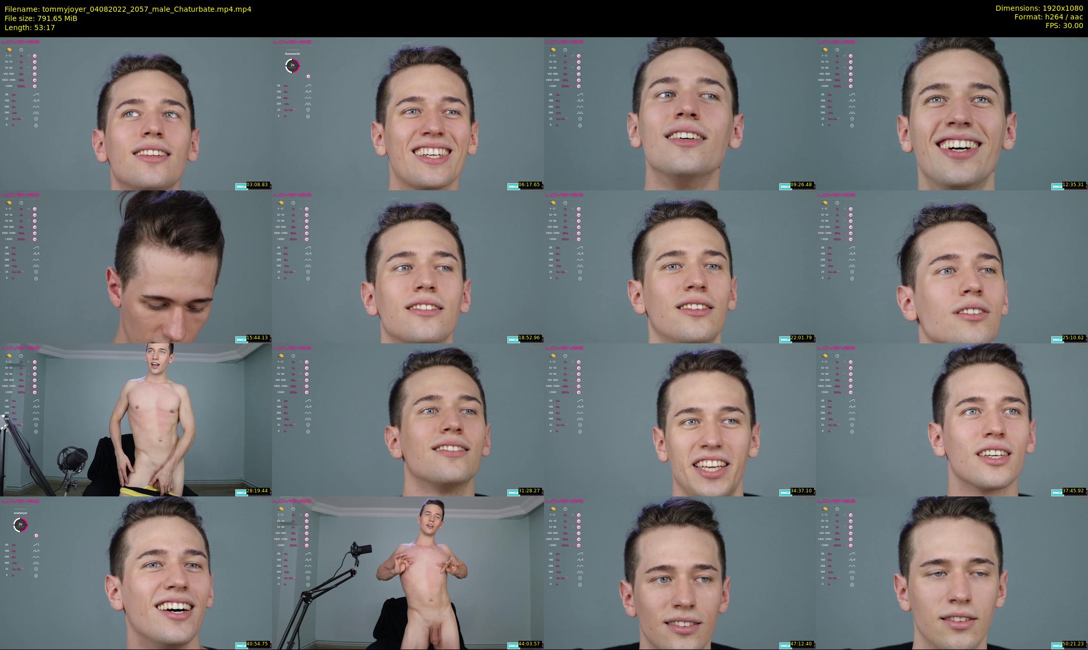 tommyjoyer — 54 minute Chaturbate male cam show recording, 1080p, Aug 4, 2022