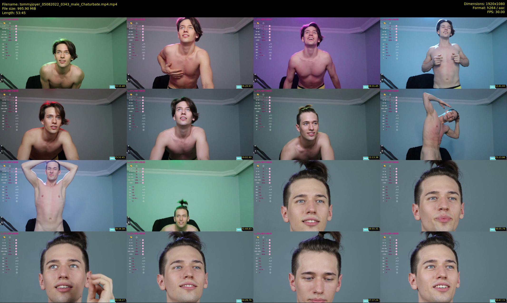 tommyjoyer — 54 minute Chaturbate male cam show recording, 1080p, Aug 5, 2022