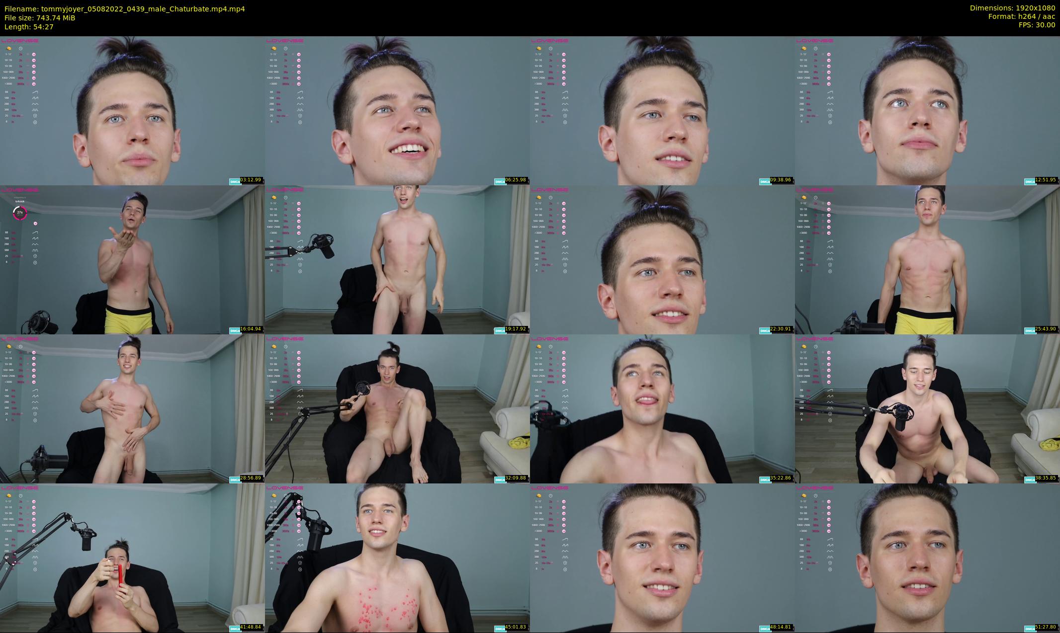 tommyjoyer — 55 minute Chaturbate male cam show recording, 1080p, Aug 5, 2022