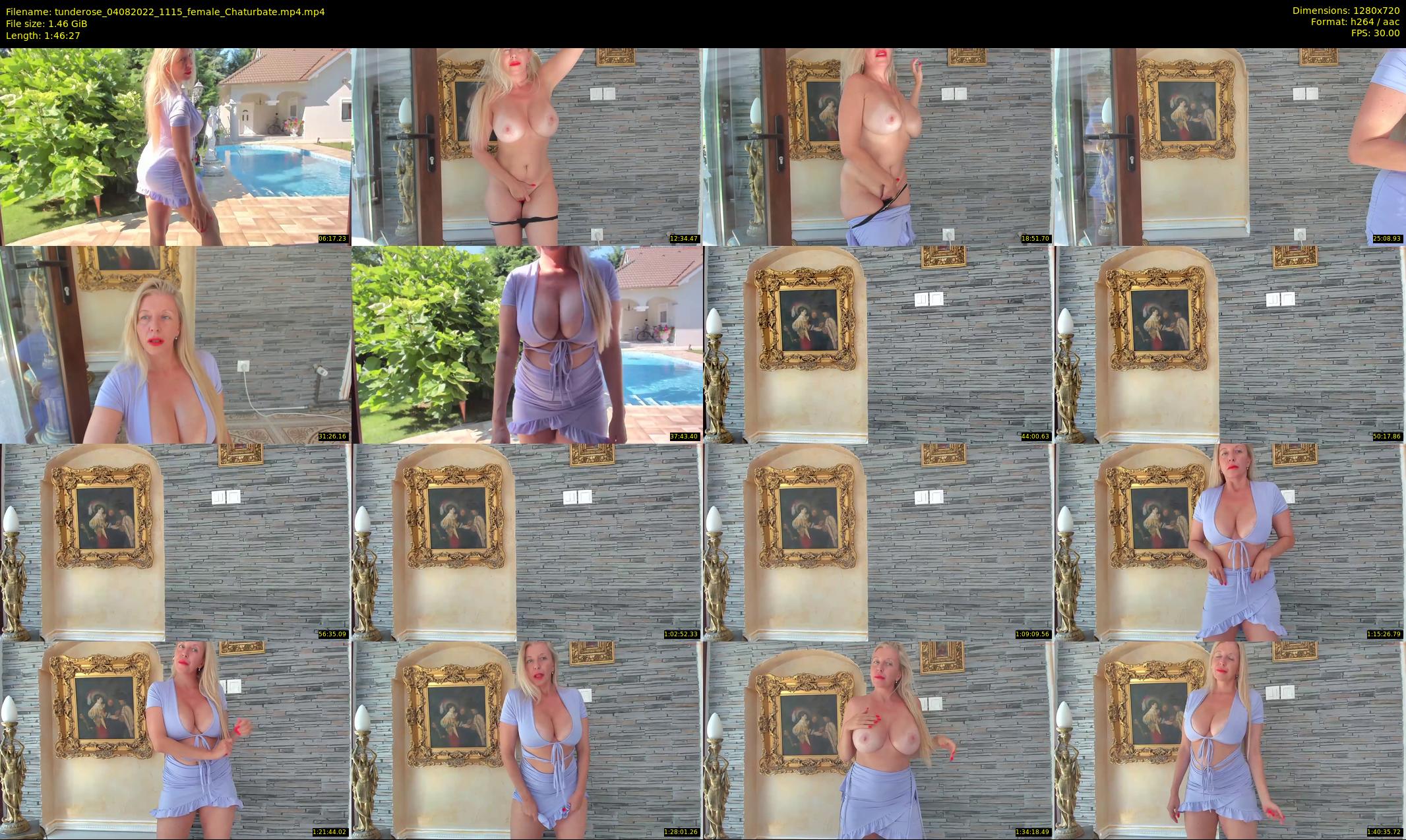 tunderose — 107 minute Chaturbate female cam show recording, 720p, Aug 4, 2022
