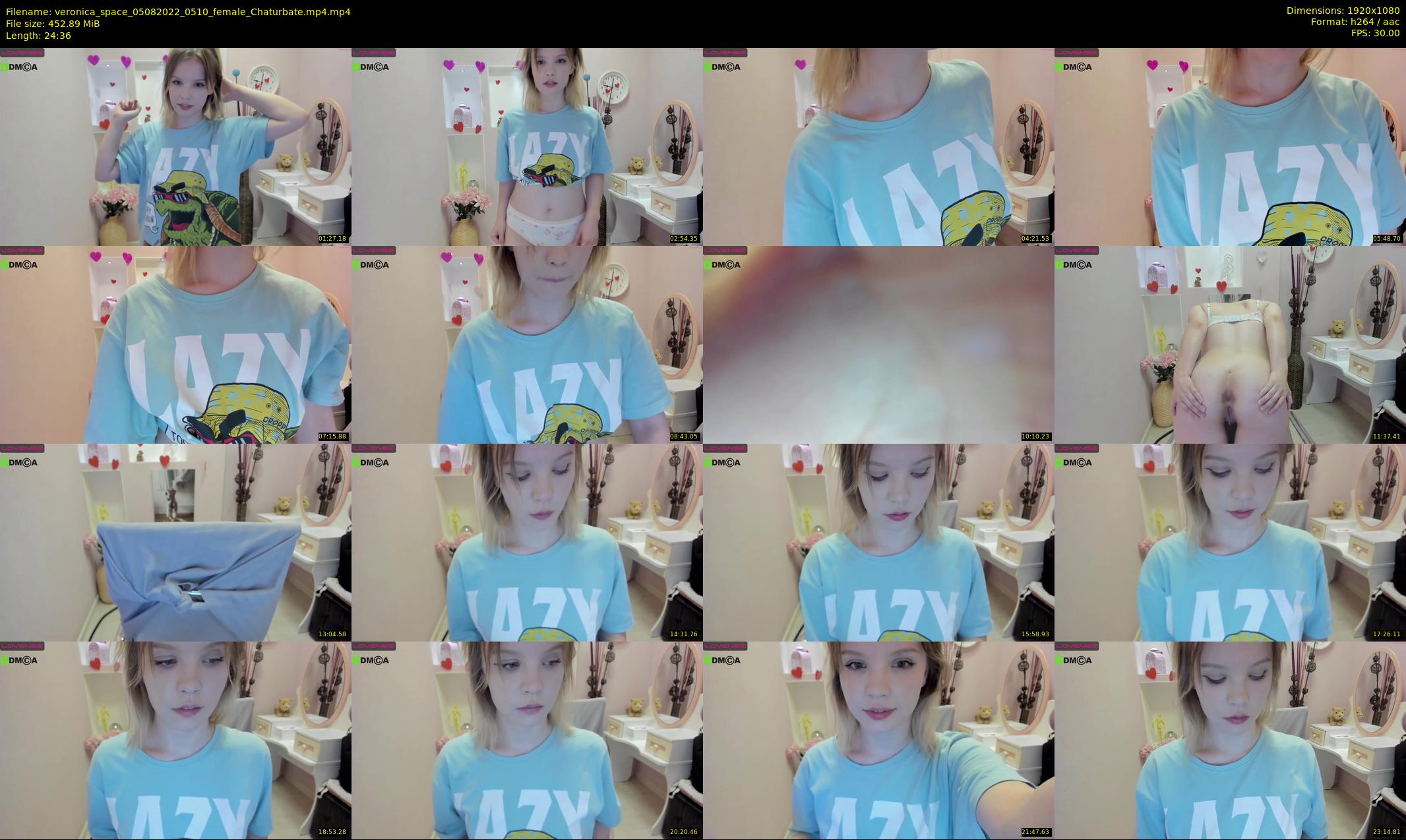 veronica_space — 25 minute Chaturbate female cam show recording, 1080p, Aug 5, 2022