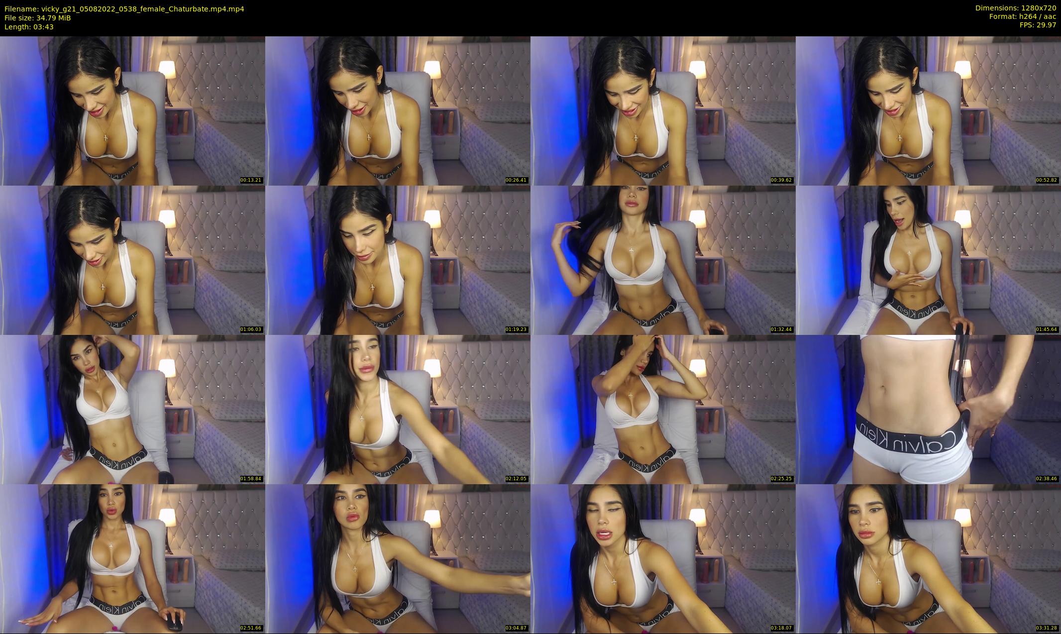 vicky_g21 — 4 minute Chaturbate female cam show recording, 720p, Aug 5, 2022