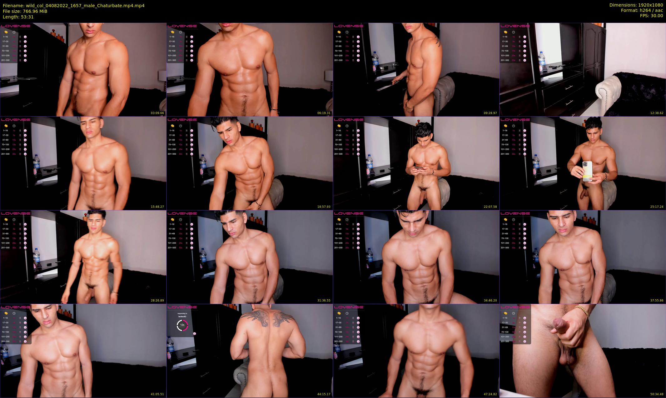 wild_col — 54 minute Chaturbate male cam show recording, 1080p, Aug 4, 2022