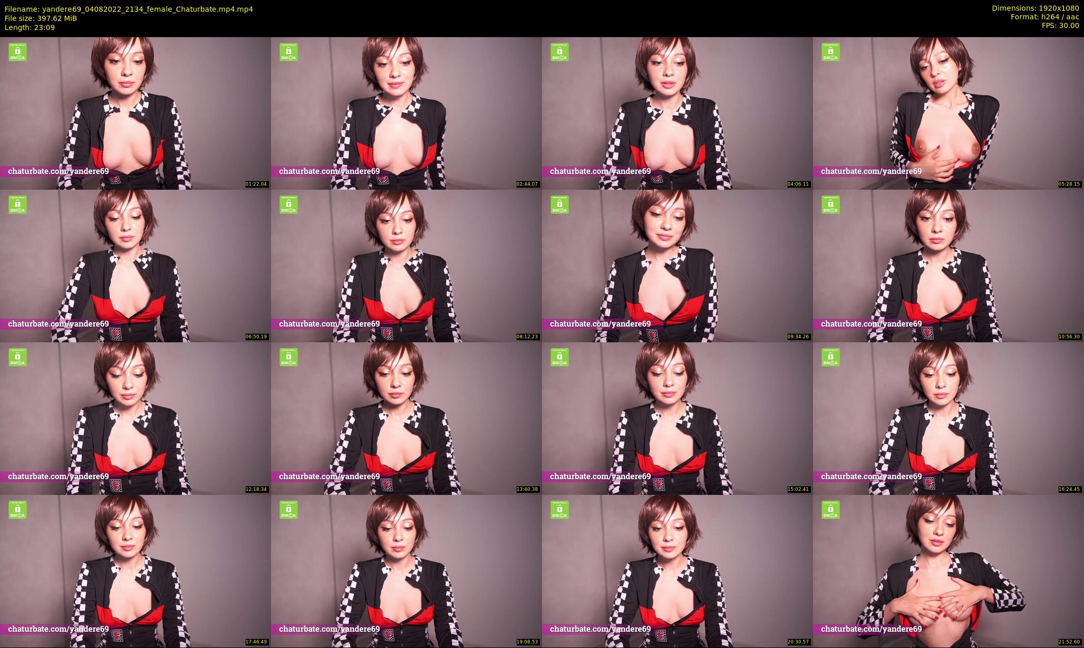 yandere69 — 24 minute Chaturbate female cam show recording, 1080p, Aug 4, 2022