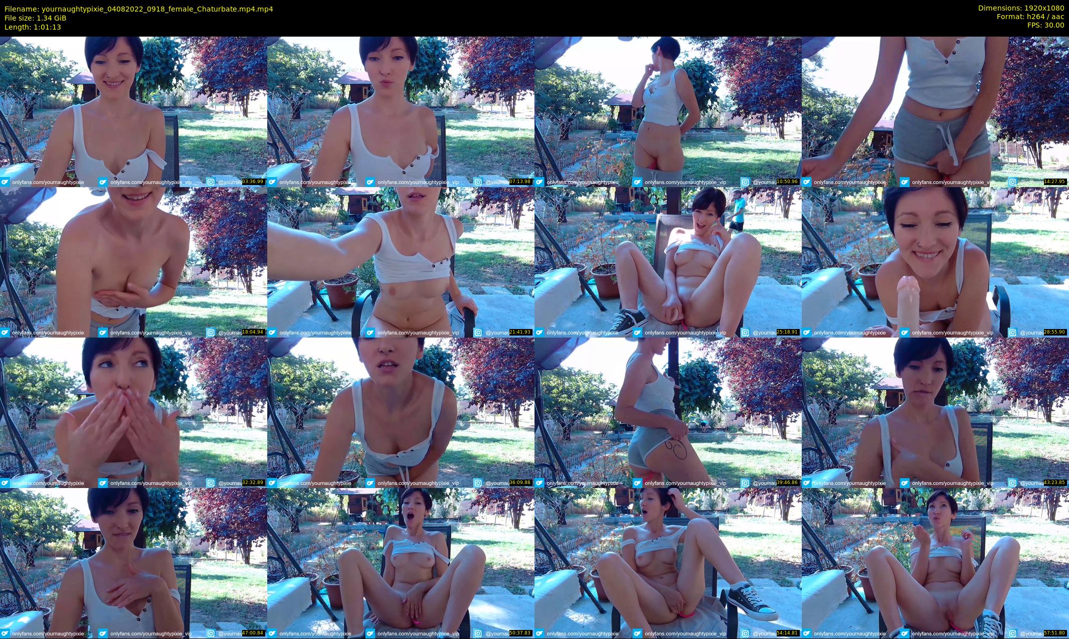 yournaughtypixie — 62 minute Chaturbate couple cam show recording, 1080p, Aug 4, 2022