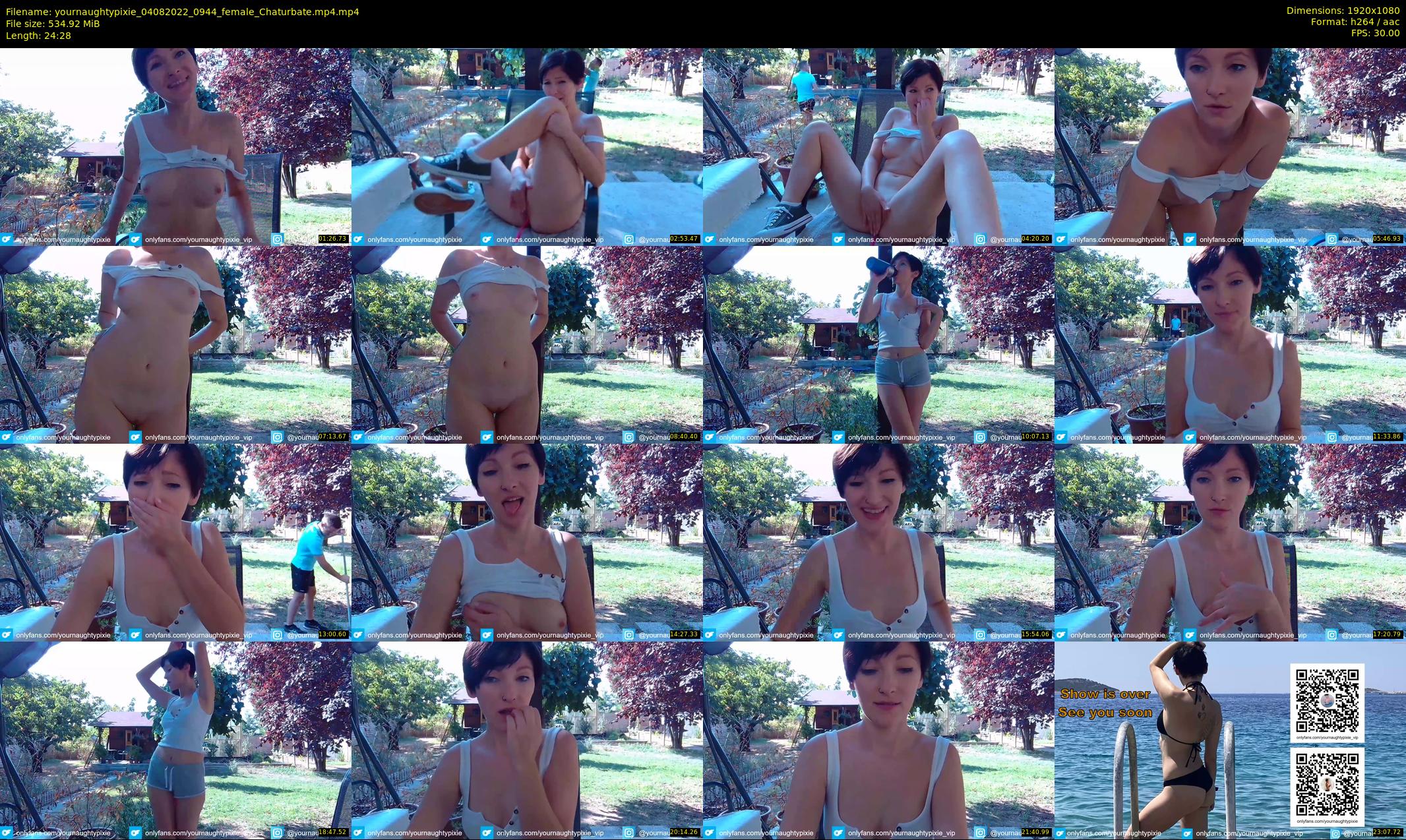 yournaughtypixie — 25 minute Chaturbate couple cam show recording, 1080p, Aug 4, 2022